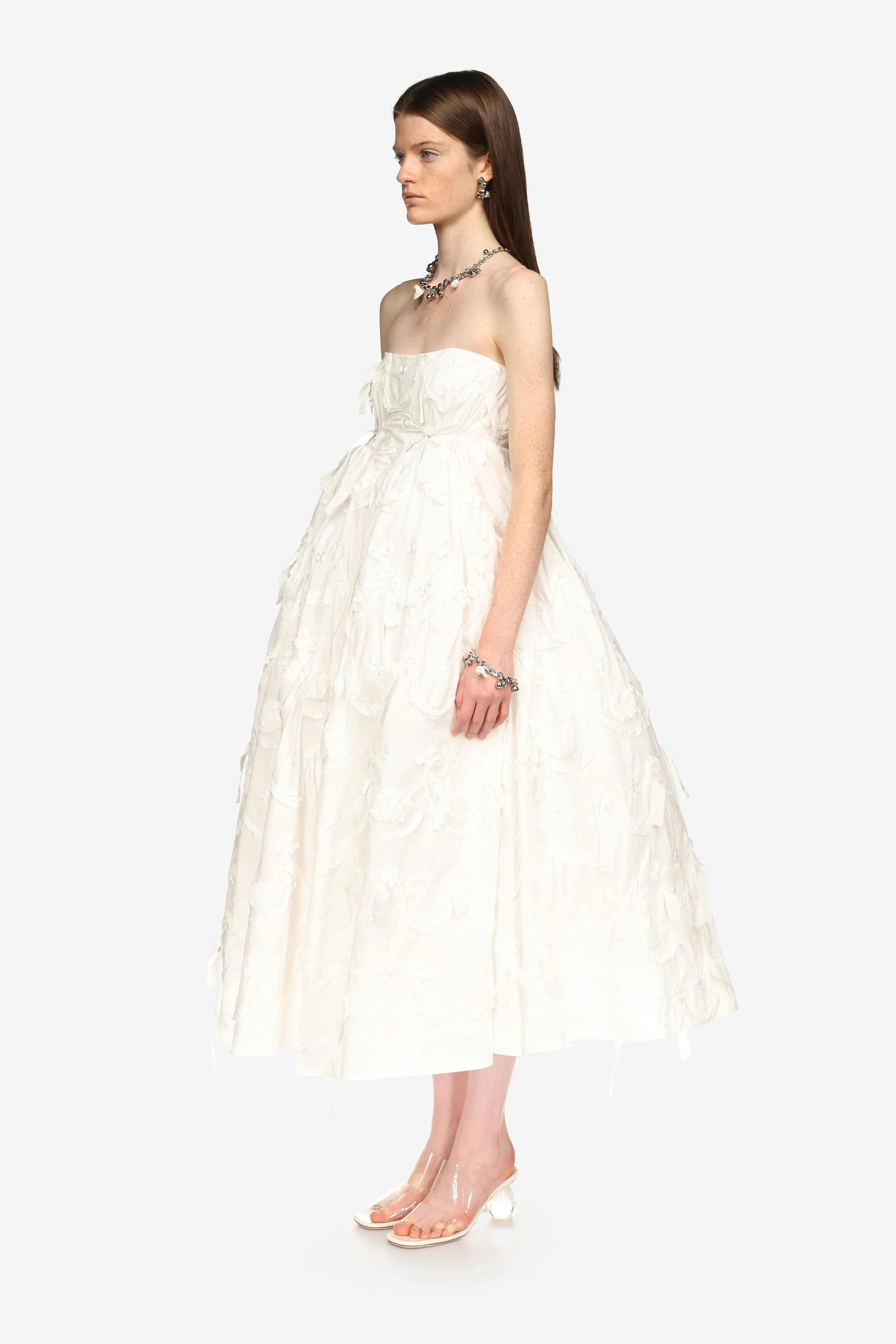 Cinched Bow Ball Dress sold by Simone Rocha product image thumbnail 2