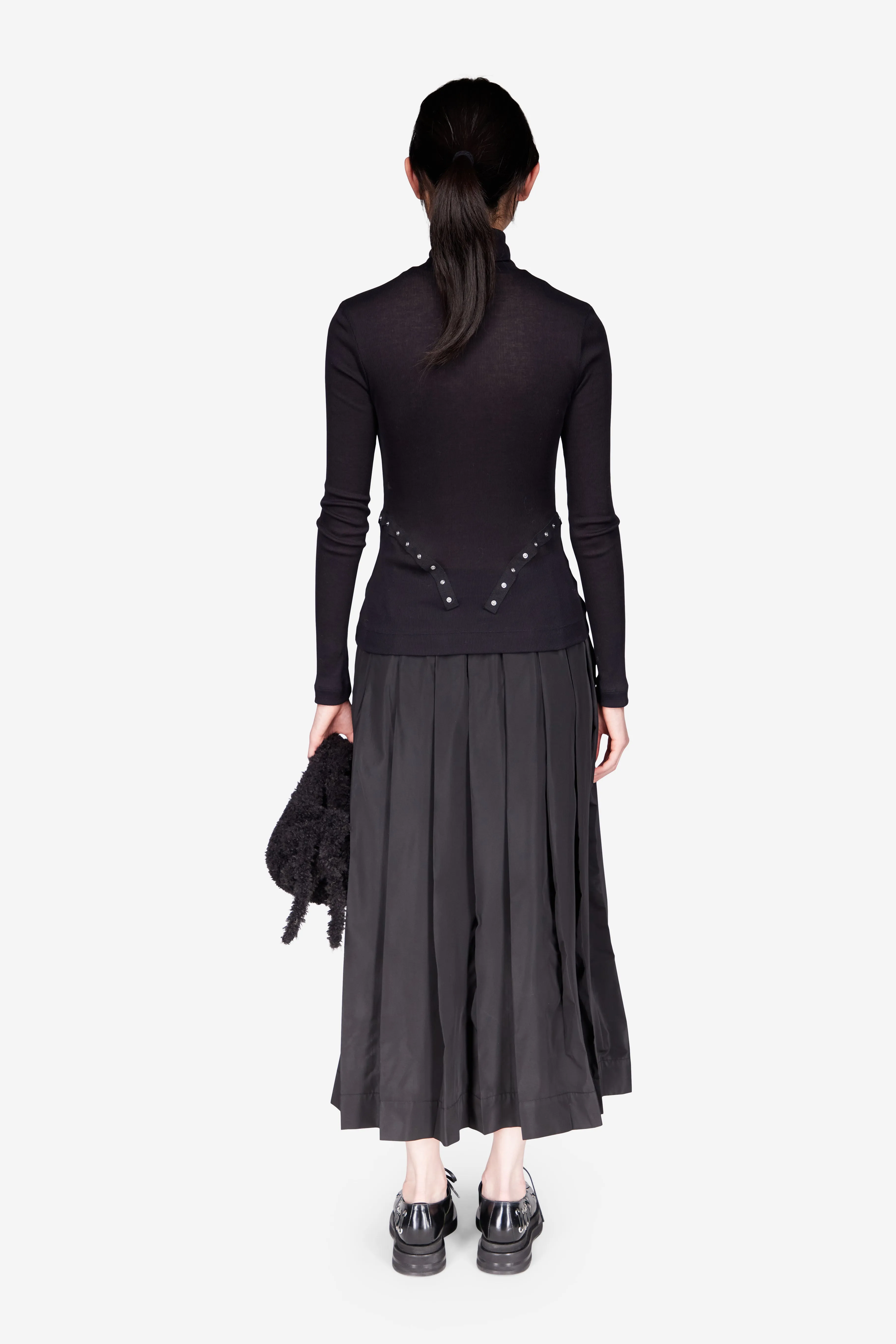 Pleated Elasticated Waist Kilt Skirt sold by Simone Rocha product image thumbnail 3
