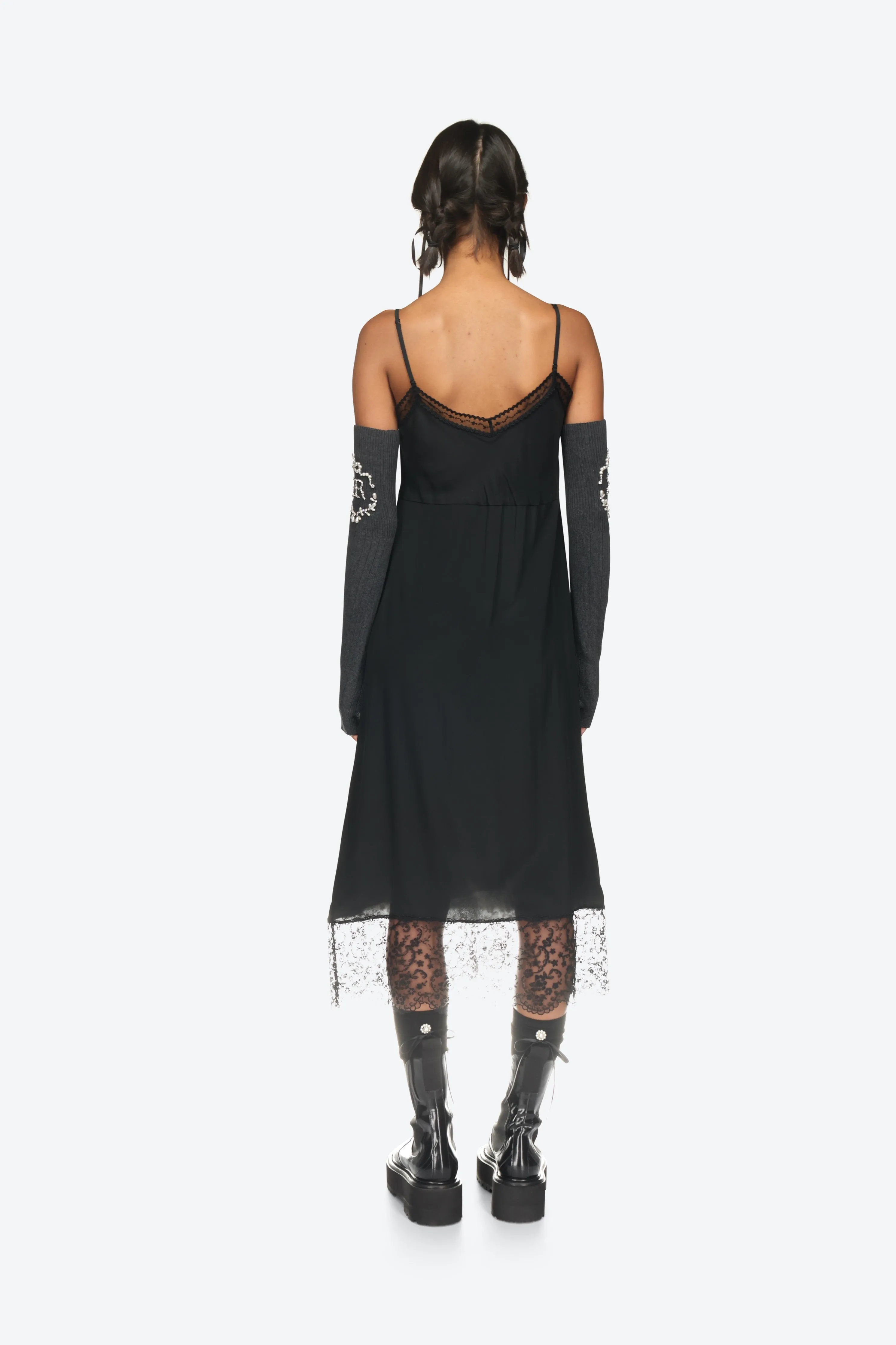 Lace Trim Slip Dress sold by Simone Rocha product image thumbnail 5