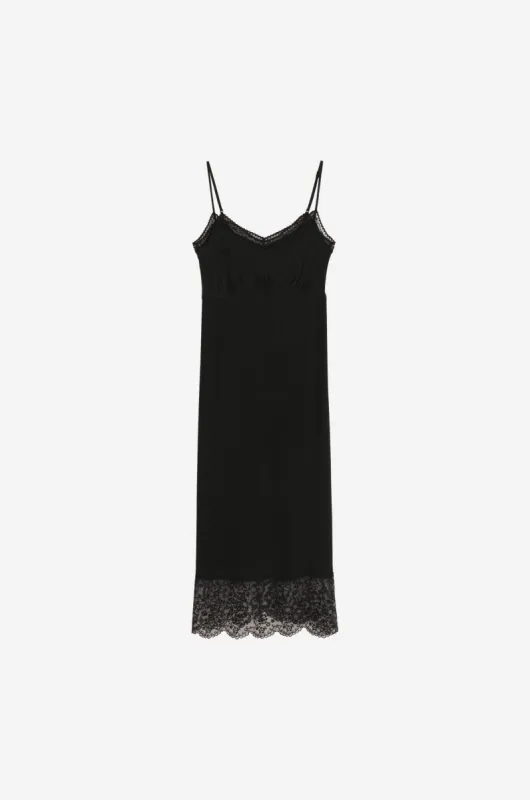 Deep Lace Trim Slip Dress sold by Simone Rocha
