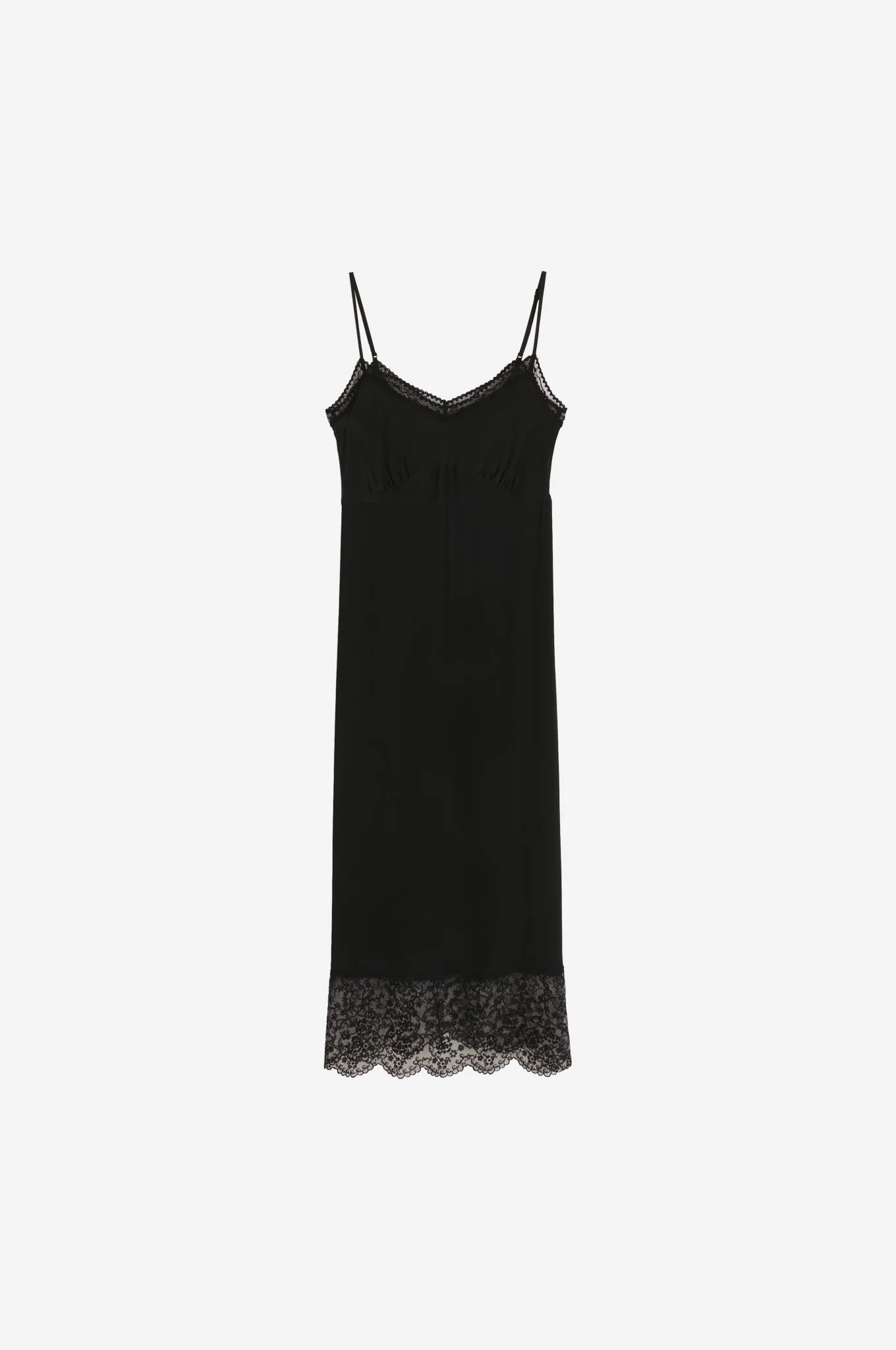 Lace Trim Slip Dress sold by Simone Rocha