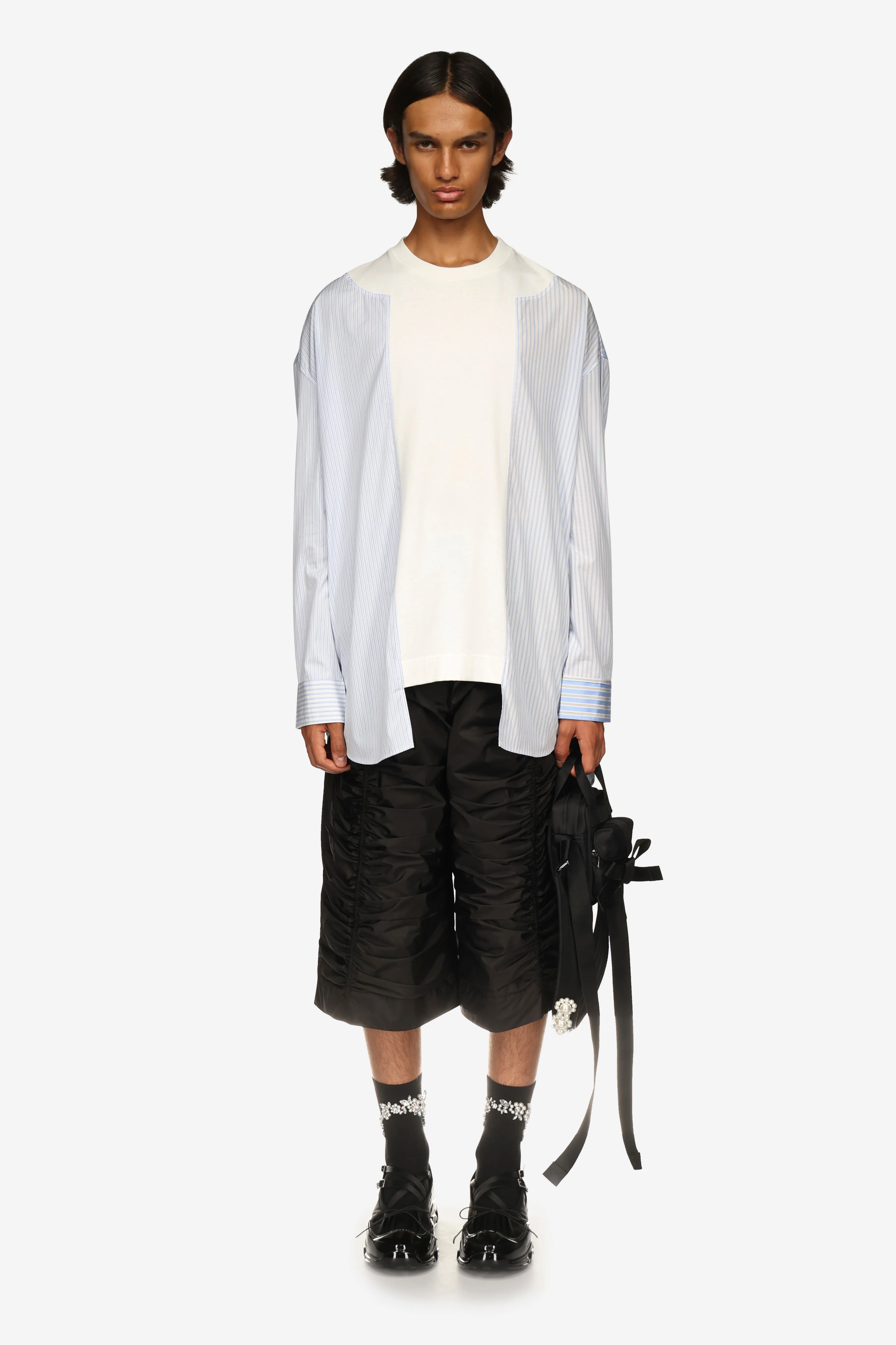 Long Sleeve Patchwork T-Shirt sold by Simone Rocha