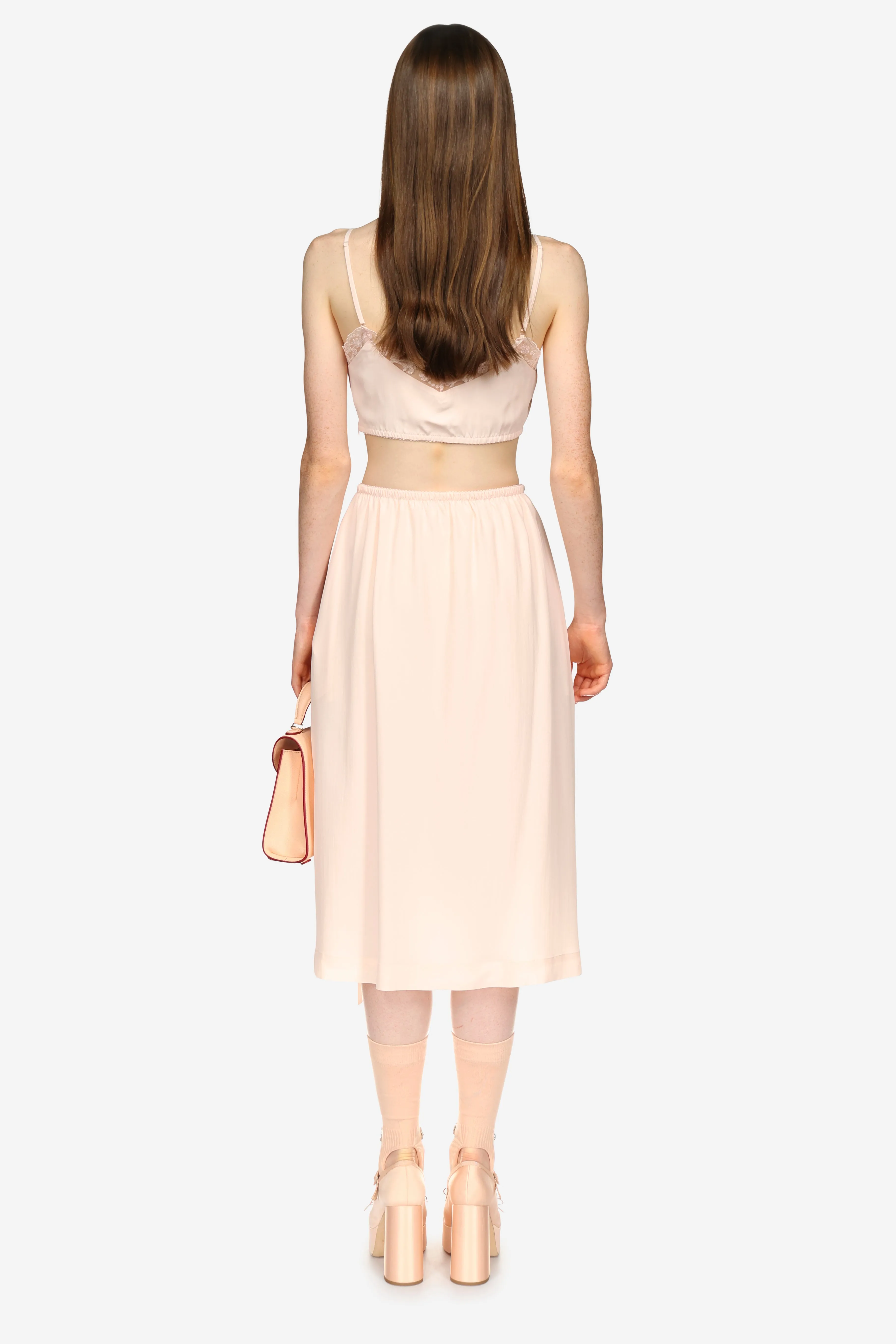 Pressed Rose Midi Skirt sold by Simone Rocha product image thumbnail 3