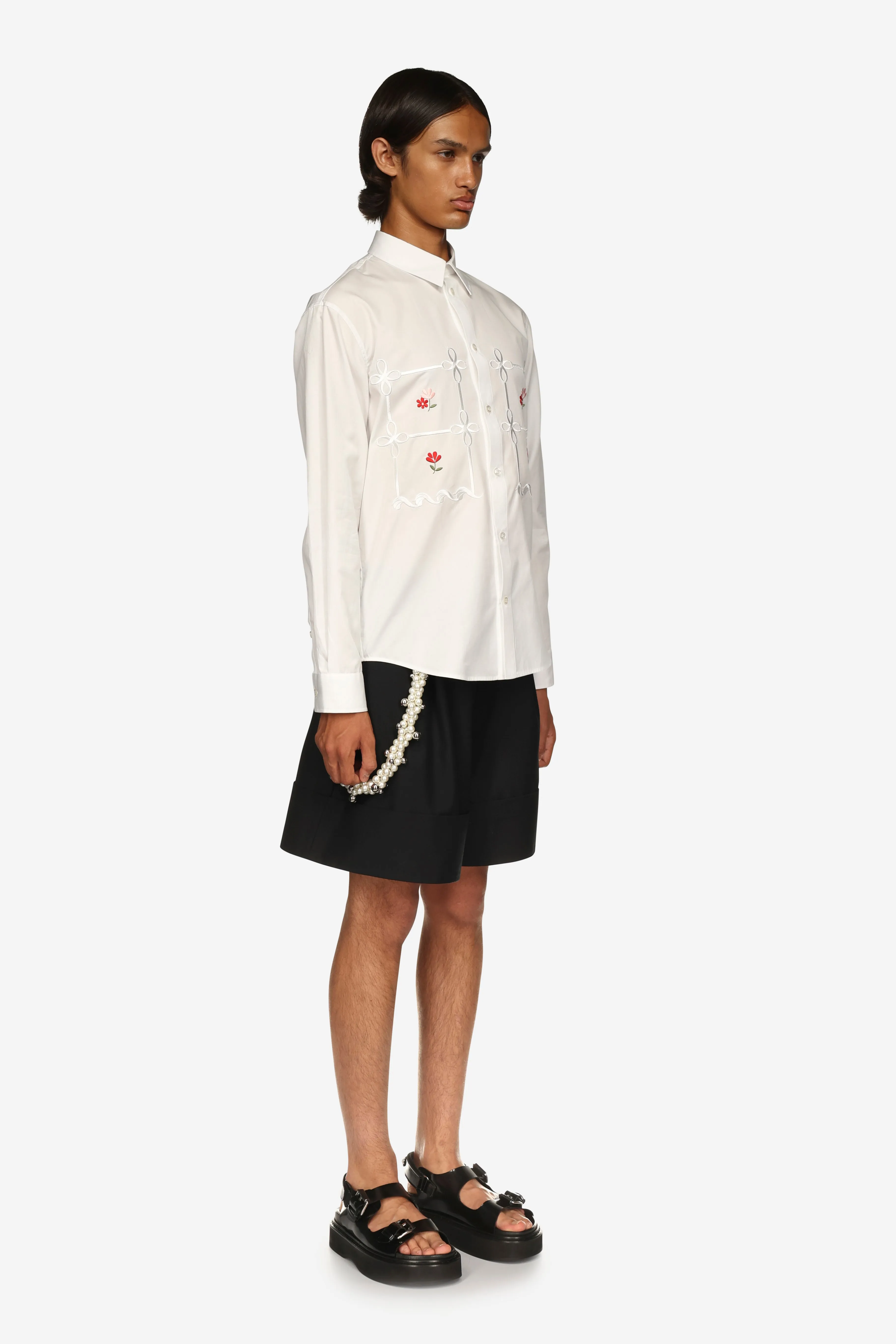 Cake Embroidery Classic Shirt sold by Simone Rocha product image thumbnail 2