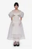 Embellished Petal Sleeve Sculpted Corset Dress sold by Simone Rocha