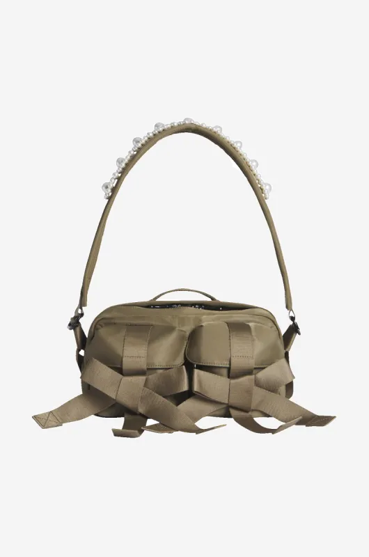 Beaded Classic Bow Crossbody Bag sold by Simone Rocha