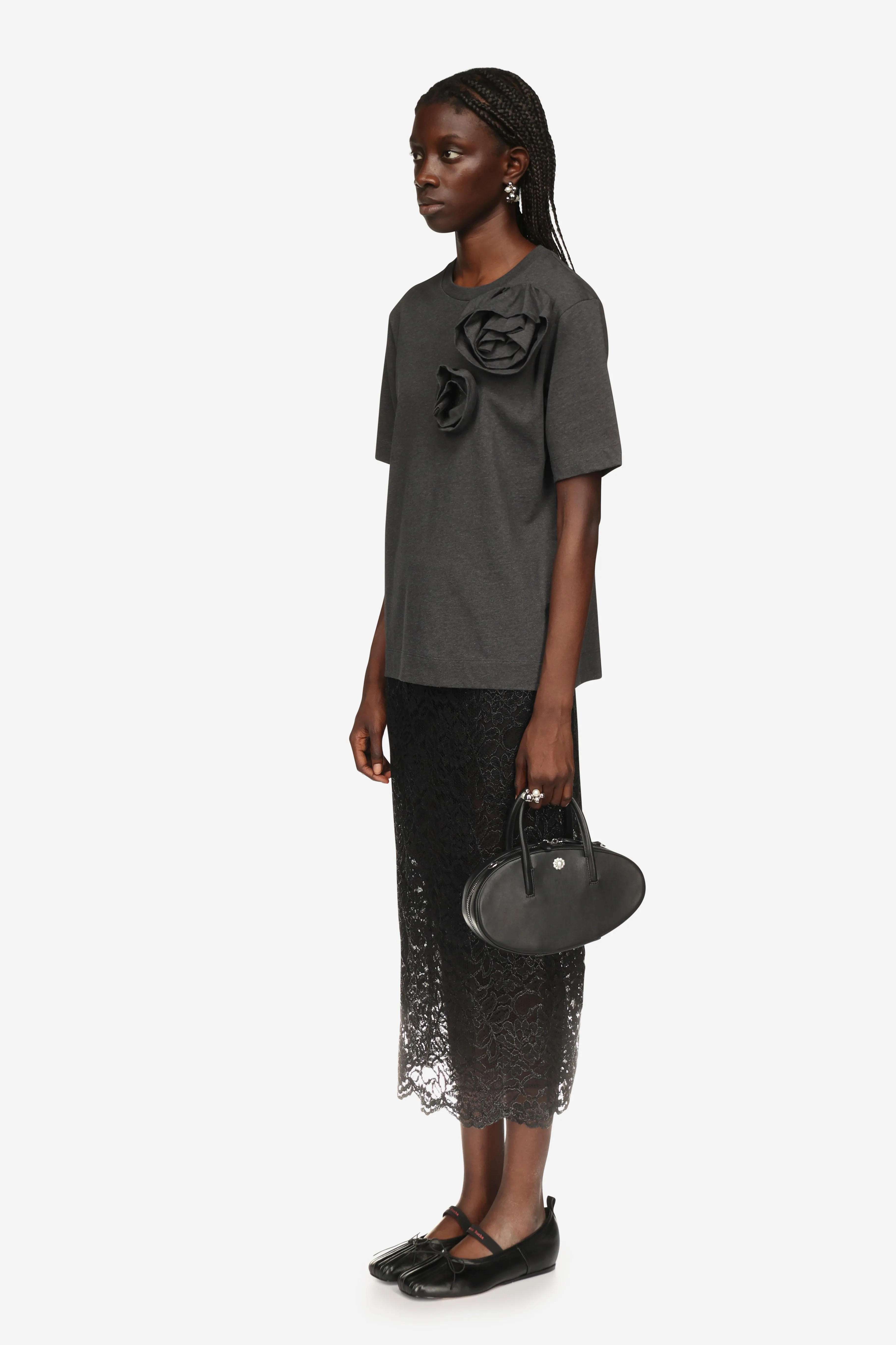 Pressed Rose T-Shirt sold by Simone Rocha product image thumbnail 2