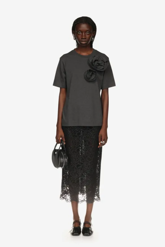 Pressed Rose T-Shirt sold by Simone Rocha
