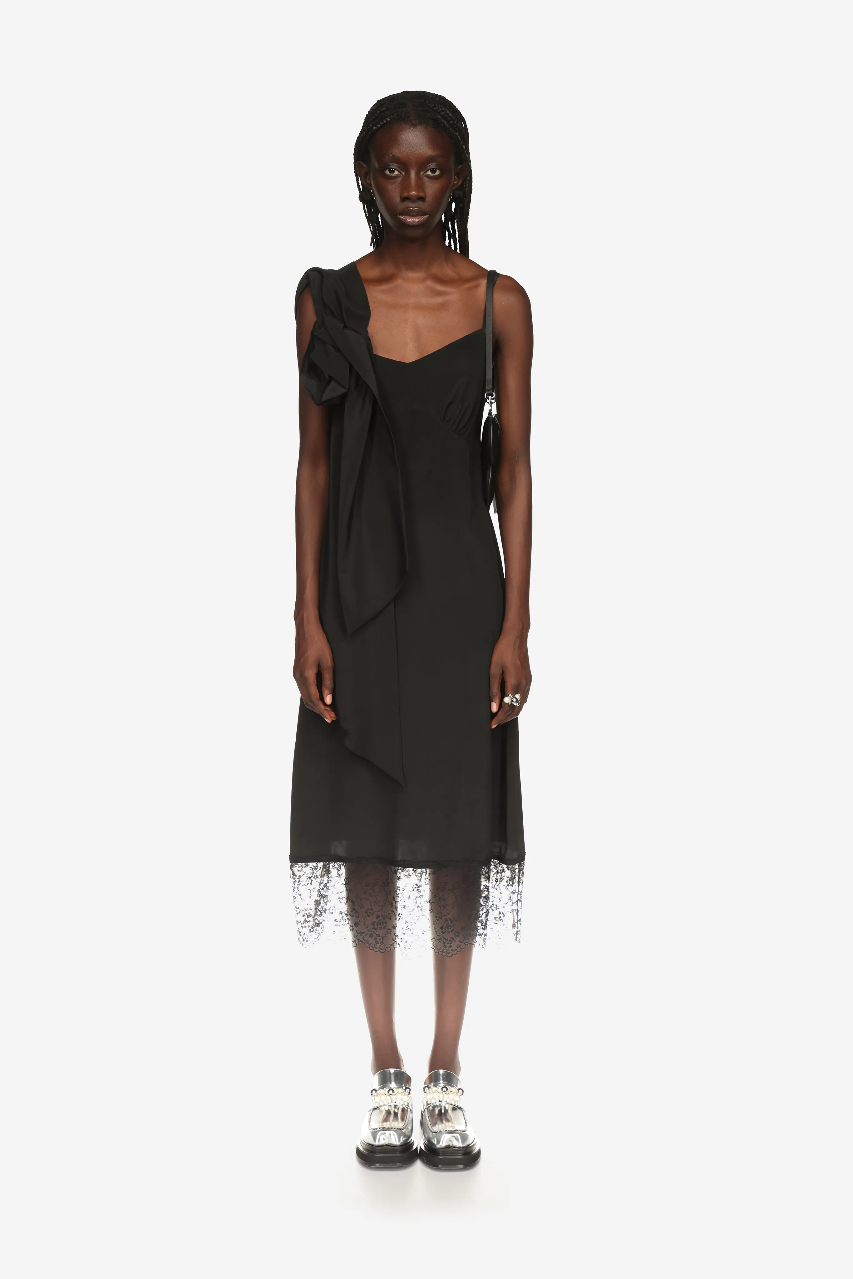 Pressed Rose Slip Dress sold by Simone Rocha