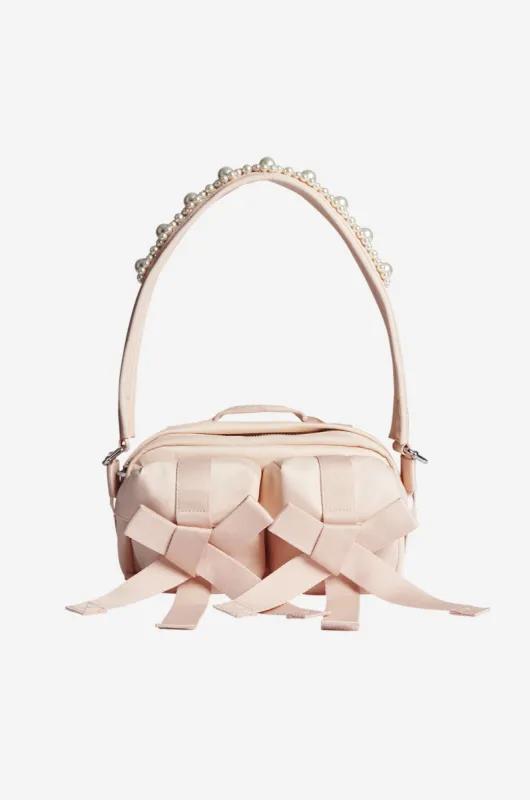 Beaded Classic Bow Crossbody Bag sold by Simone Rocha