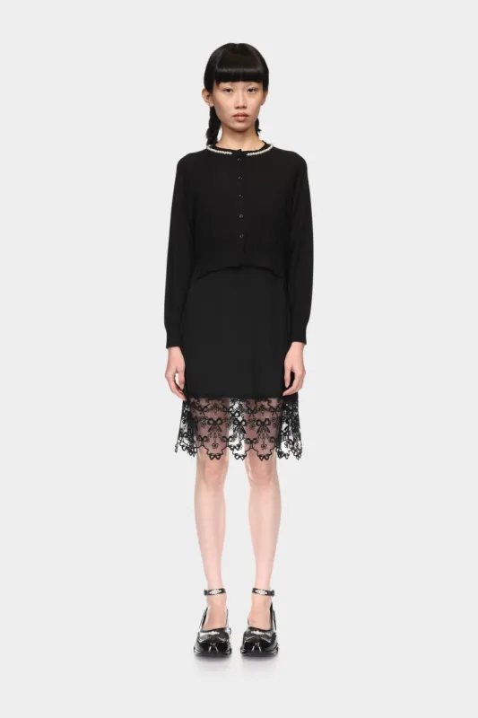 Fitted Cropped Cardigan sold by Simone Rocha