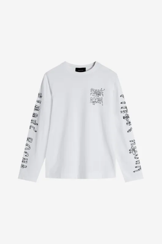Ribbon Logo Long Sleeve T-Shirt sold by Simone Rocha