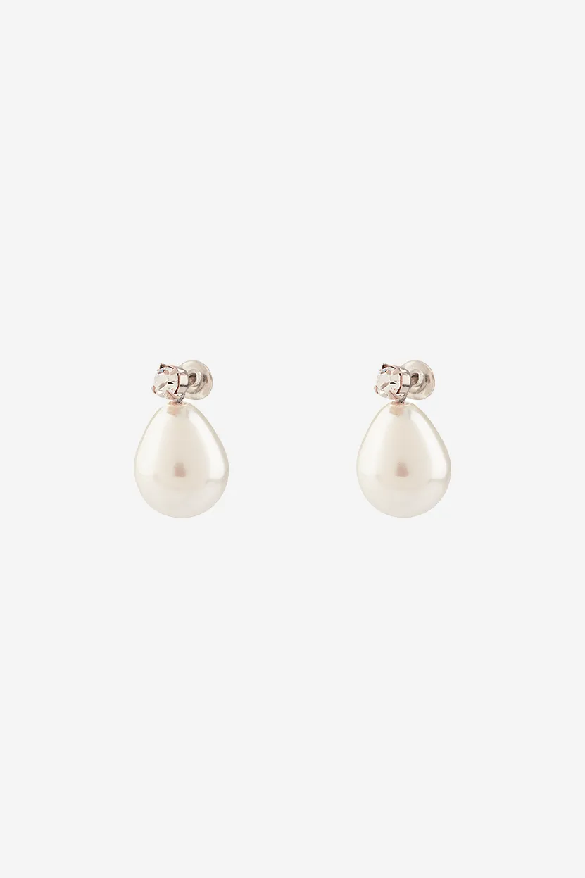 Pearl Egg Stud Earrings sold by Simone Rocha product image thumbnail 2