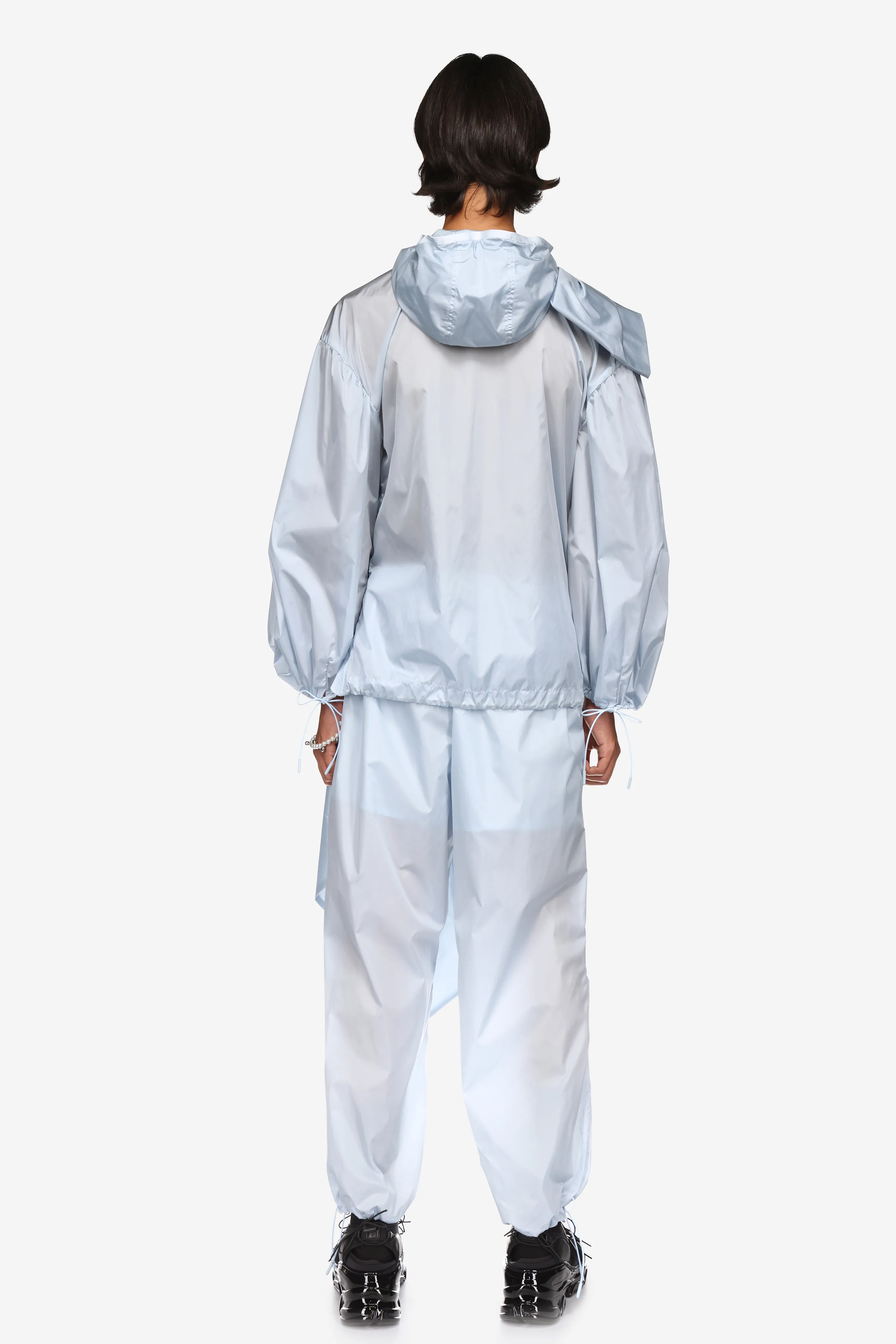 Pressed Rose Tech Track Trousers sold by Simone Rocha product image thumbnail 3