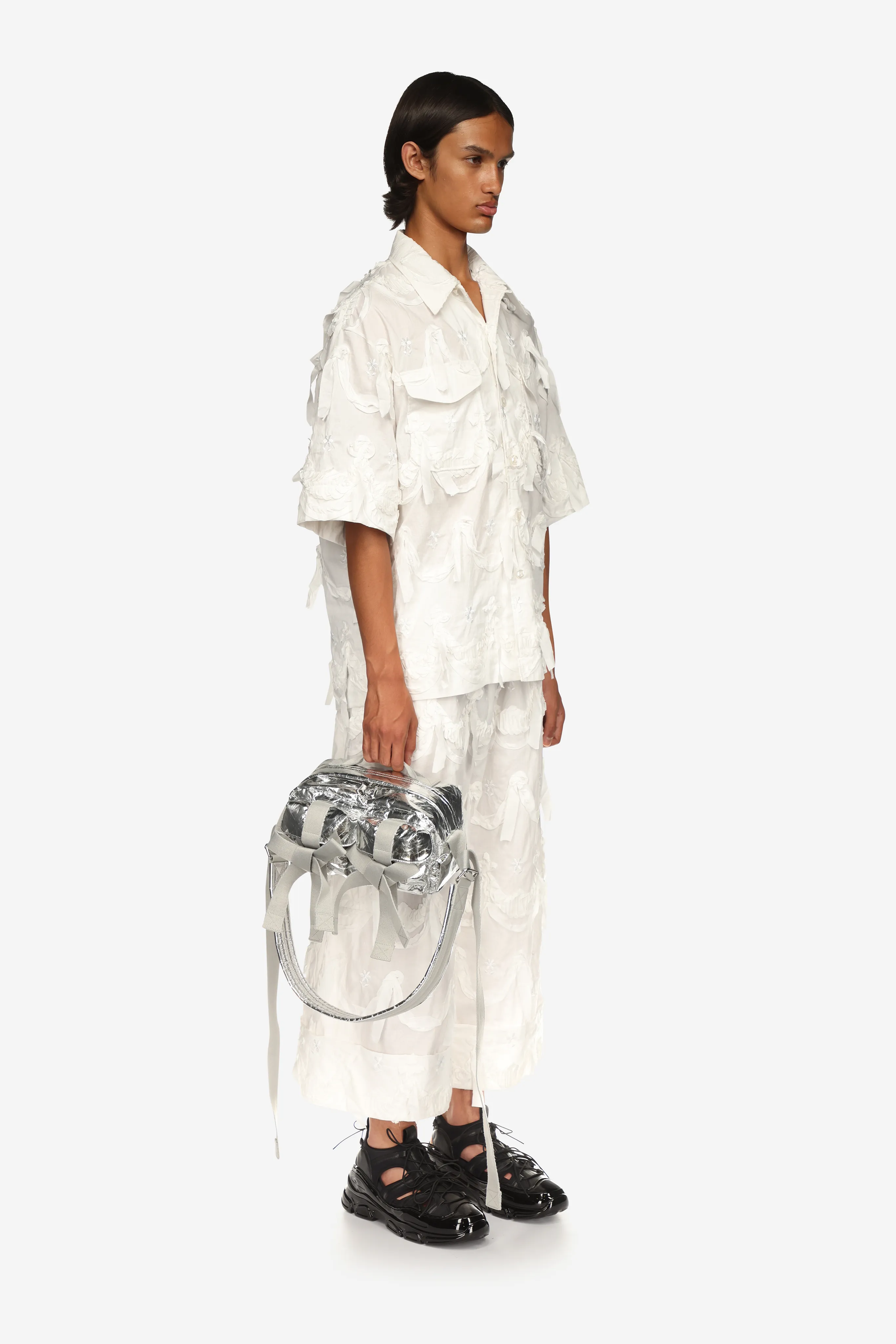 Cropped Cake Cotton Trousers sold by Simone Rocha product image thumbnail 2