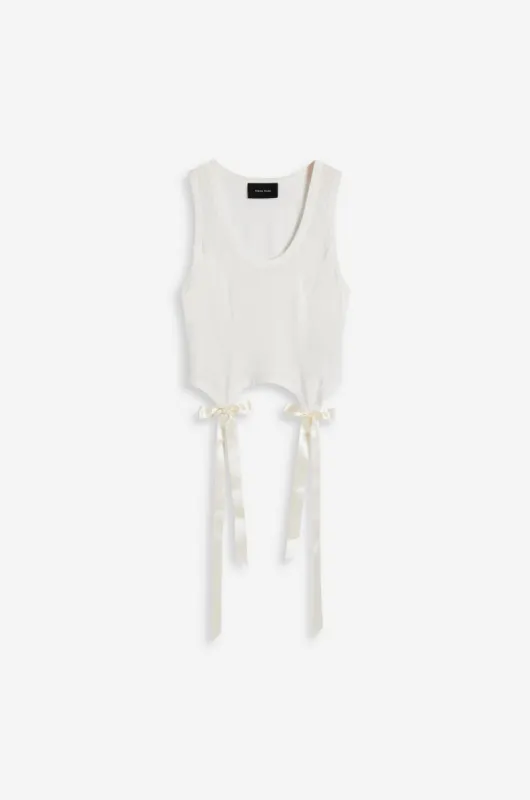 Bow Tail Easy Tank sold by Simone Rocha
