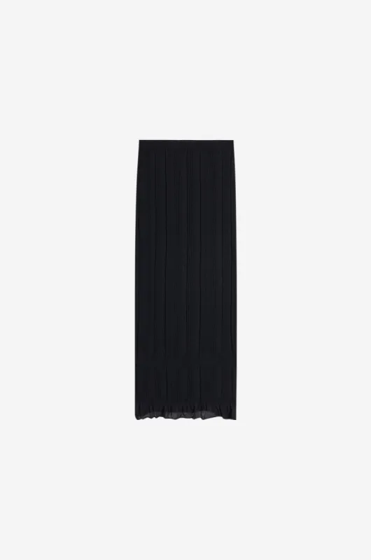 Plaited Tinsel Knit Pencil Skirt sold by Simone Rocha