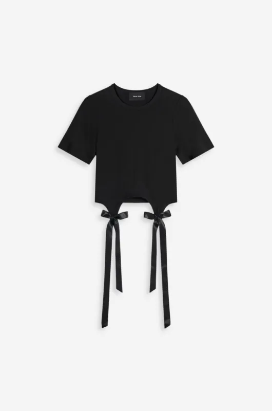 Bow Tail Easy T-Shirt sold by Simone Rocha