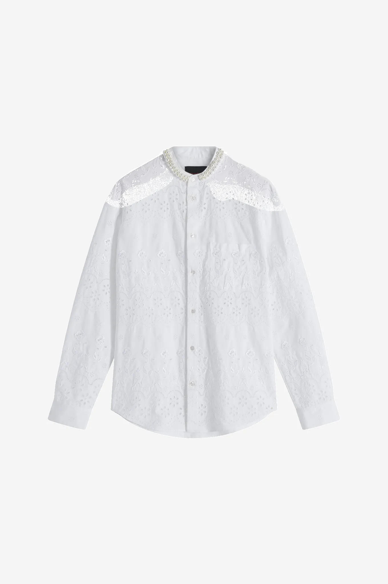 Beaded Grandad Shirt sold by Simone Rocha