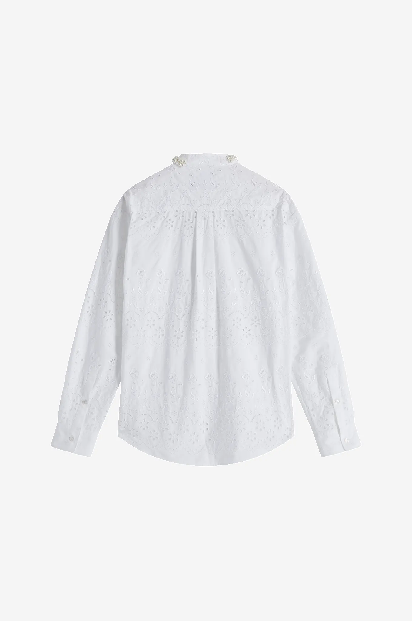 Beaded Grandad Shirt sold by Simone Rocha product image thumbnail 2