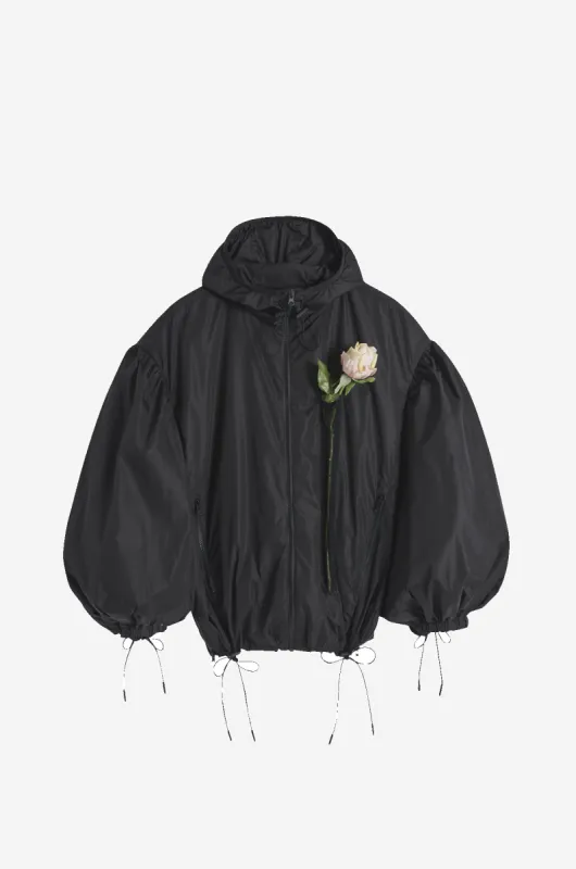 Tech Pocket Jacket with Flower sold by Simone Rocha