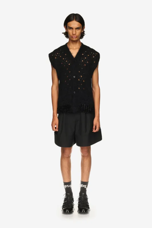 Tinsel Knit Vest made by Simone Rocha