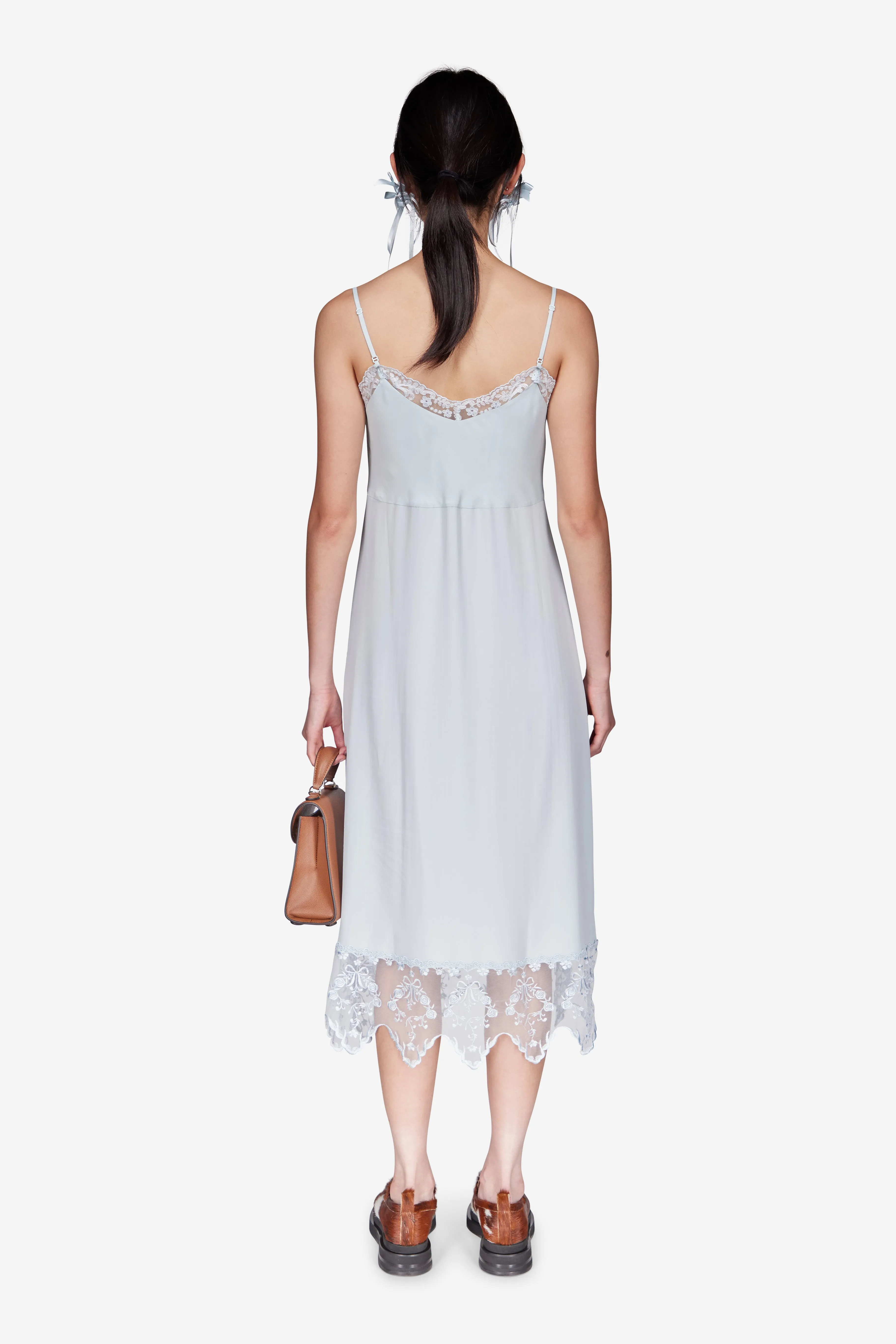 Deep Lace Trim Slip Dress sold by Simone Rocha product image thumbnail 3