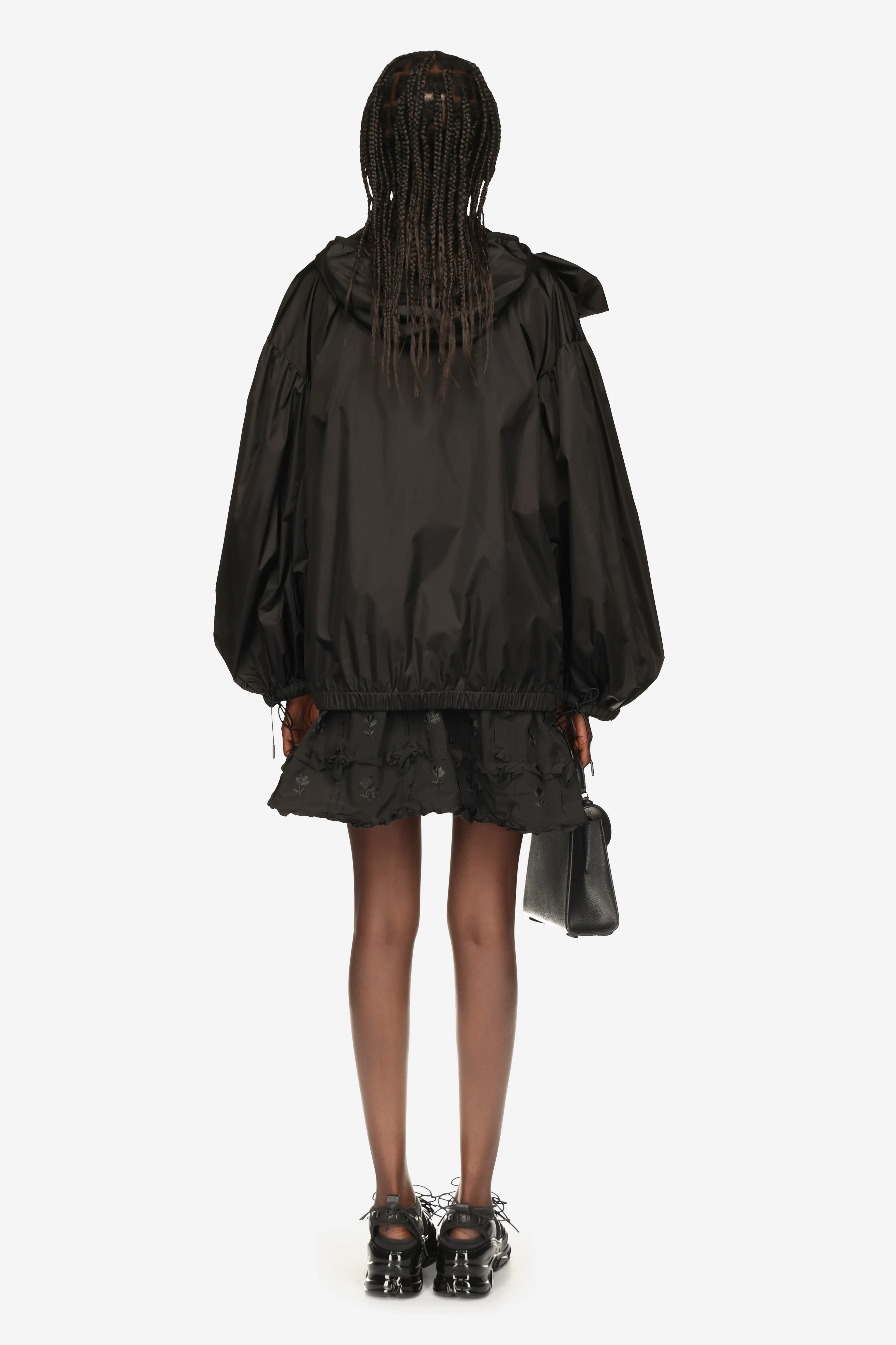 Pressed Rose Puff Sleeve Tech Jacket sold by Simone Rocha product image thumbnail 3
