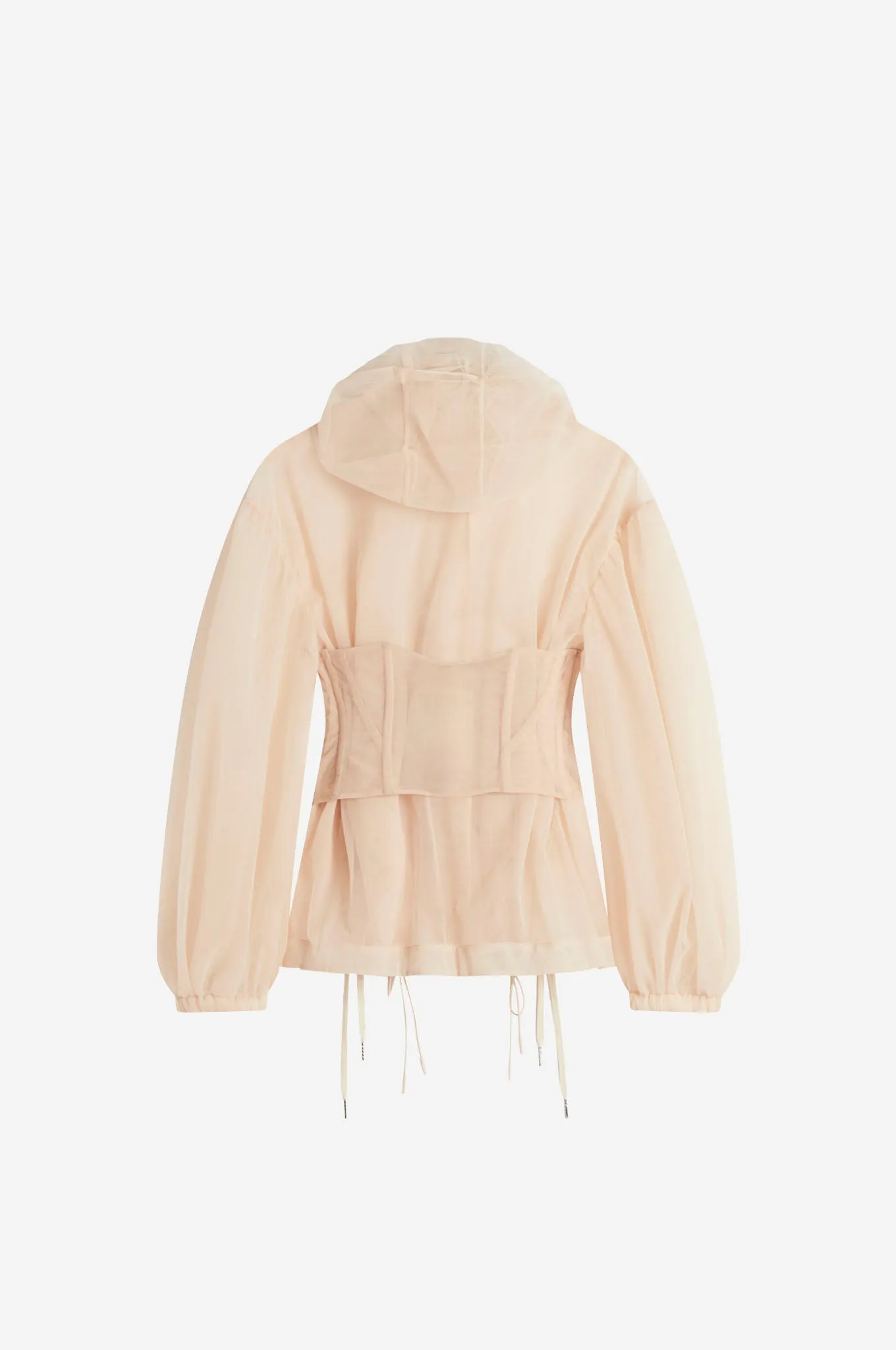 Embellished Sheer Corset Parka sold by Simone Rocha product image thumbnail 2