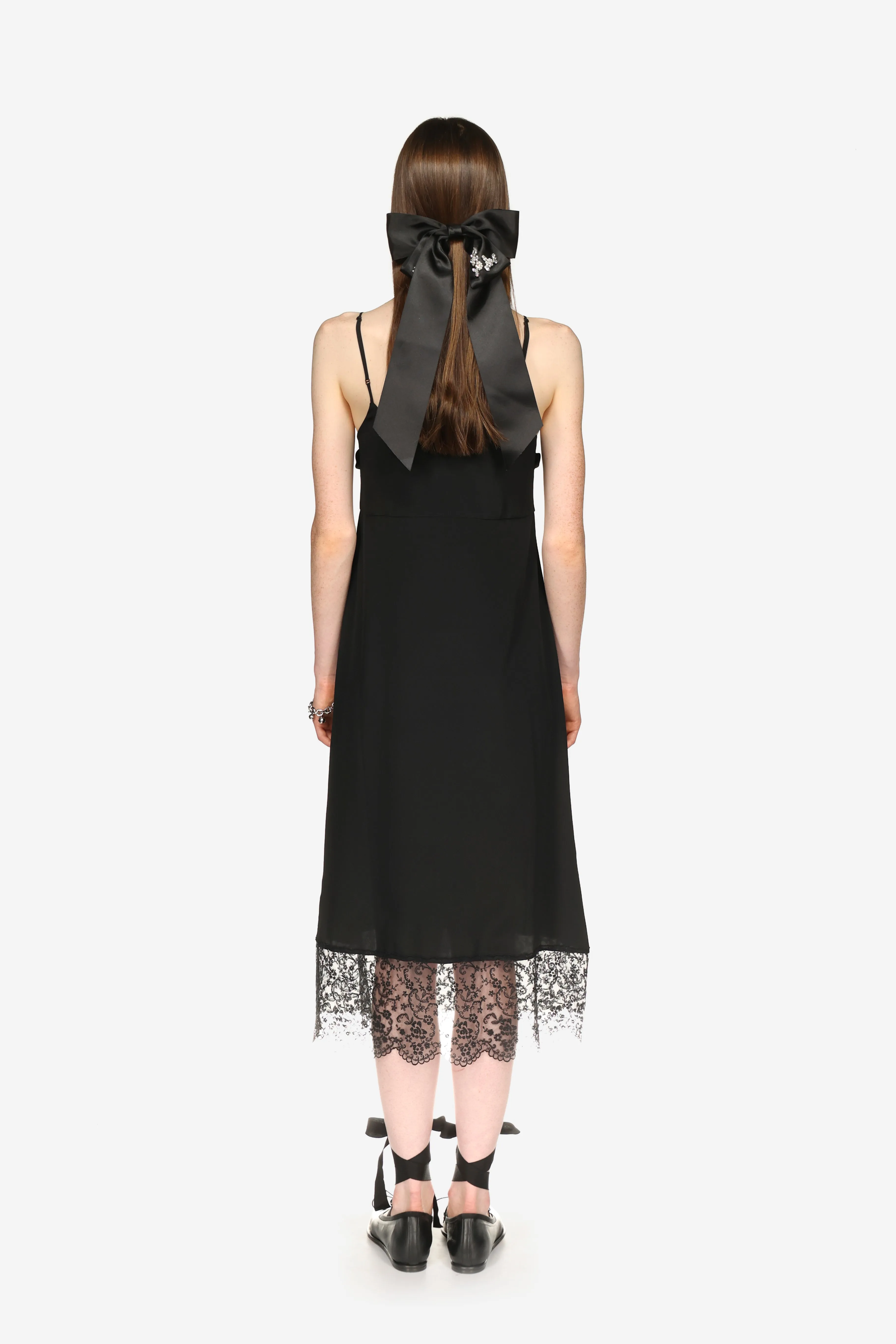 Front Bow Slip Dress sold by Simone Rocha product image thumbnail 3