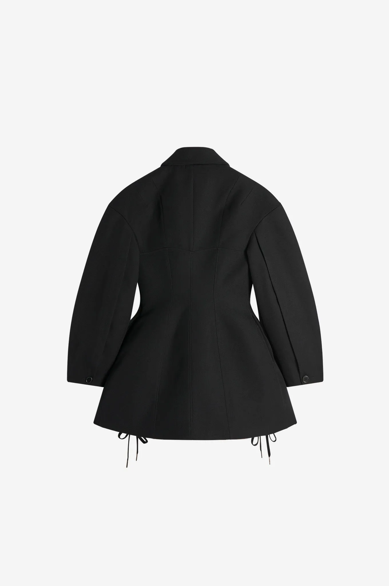 Sculpted Lace Up Corset Jacket sold by Simone Rocha product image thumbnail 2