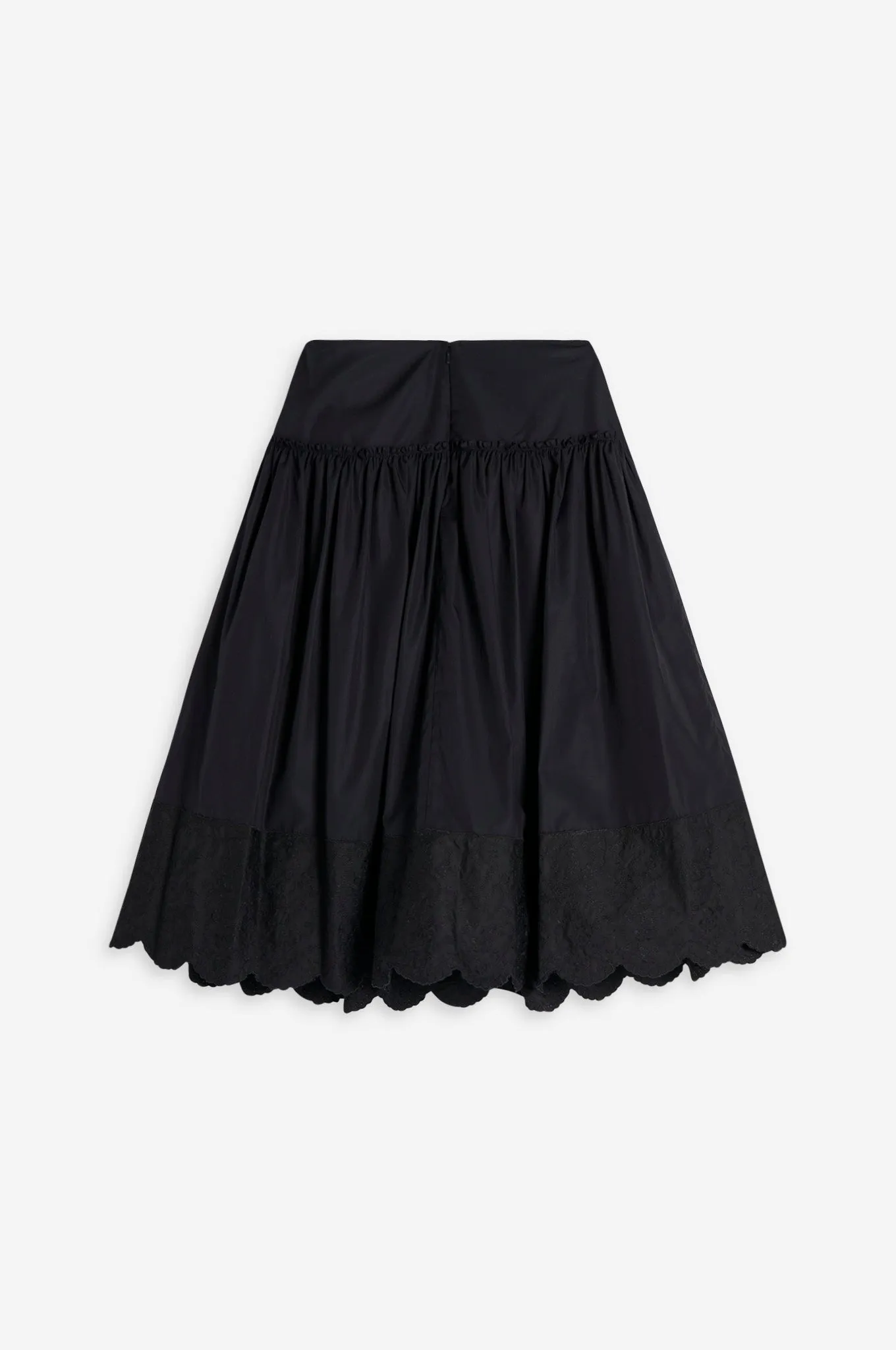Gathered Bow Midi Skirt sold by Simone Rocha product image thumbnail 2