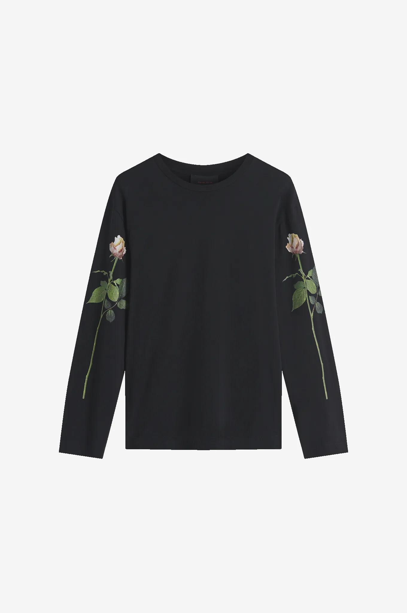 Rose Print Long Sleeve T-Shirt sold by Simone Rocha