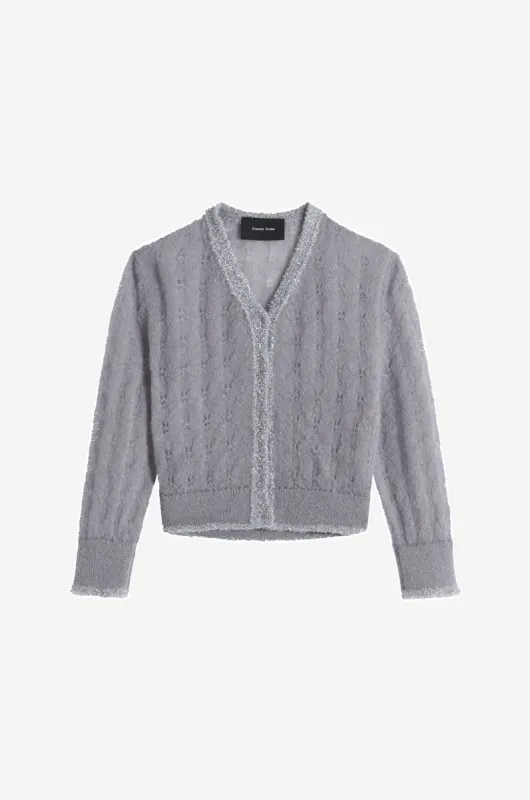 Tinsel Knit Cardigan sold by Simone Rocha
