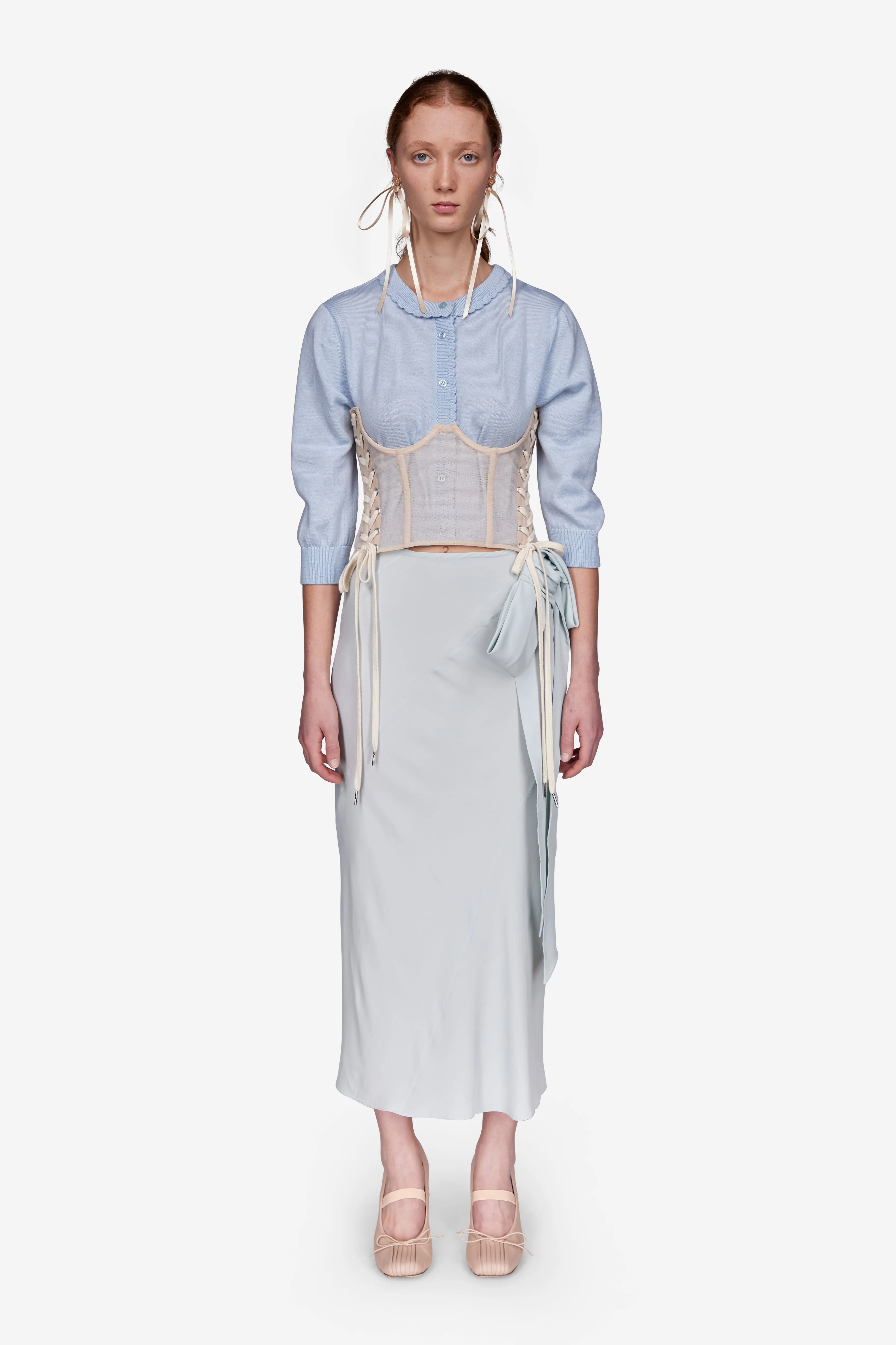 Bow Spiral Skirt sold by Simone Rocha product image thumbnail 2