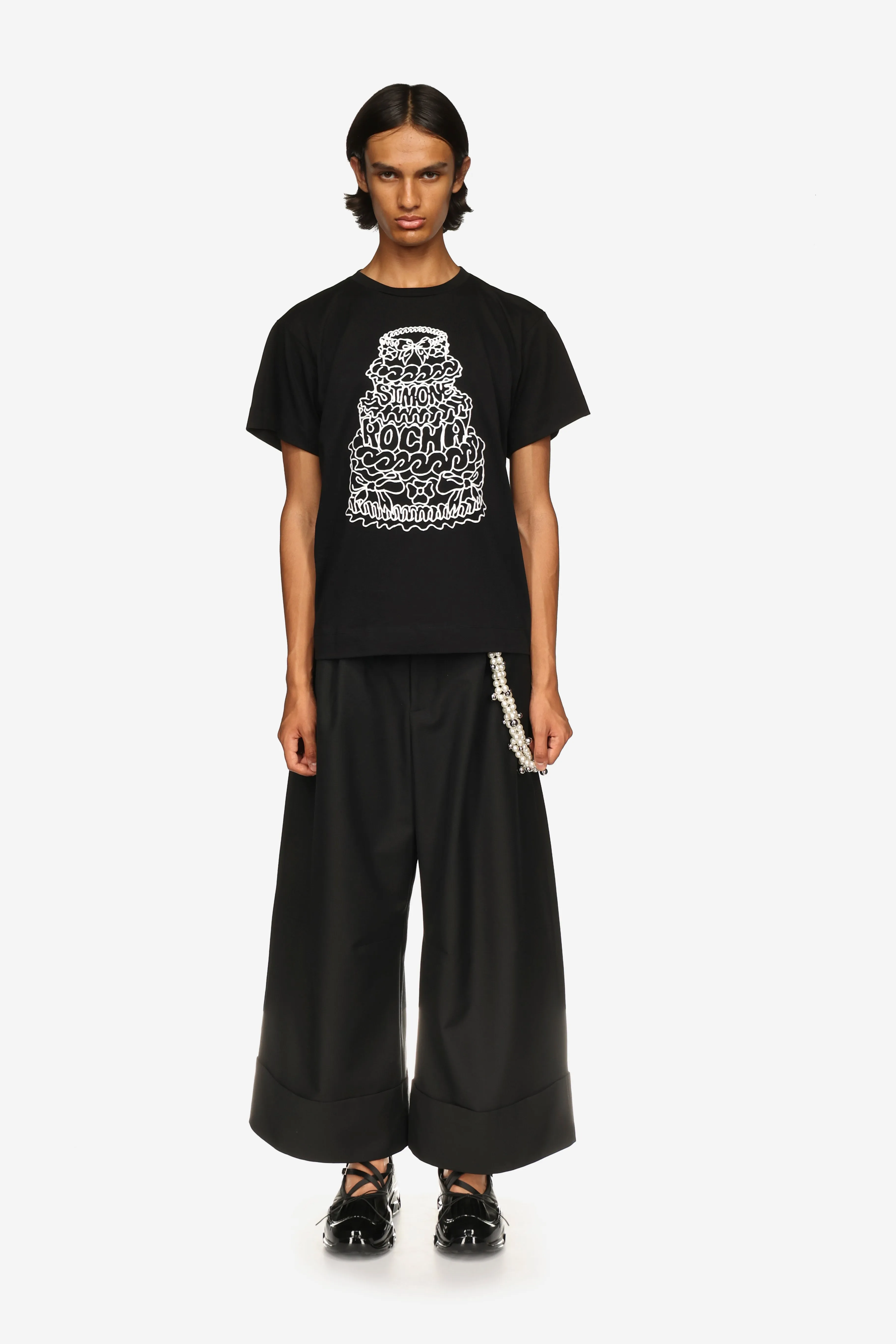 Cake Print T-Shirt sold by Simone Rocha product image thumbnail 3