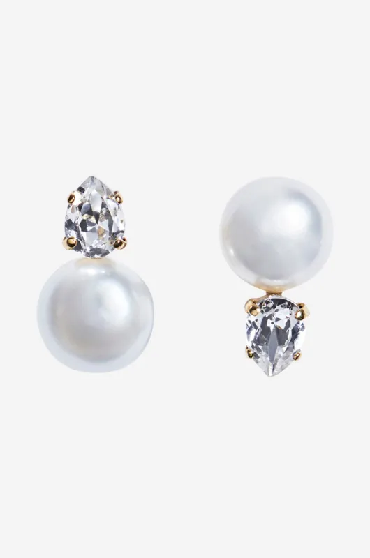 Pearl Dagger Stud Earrings sold by Simone Rocha