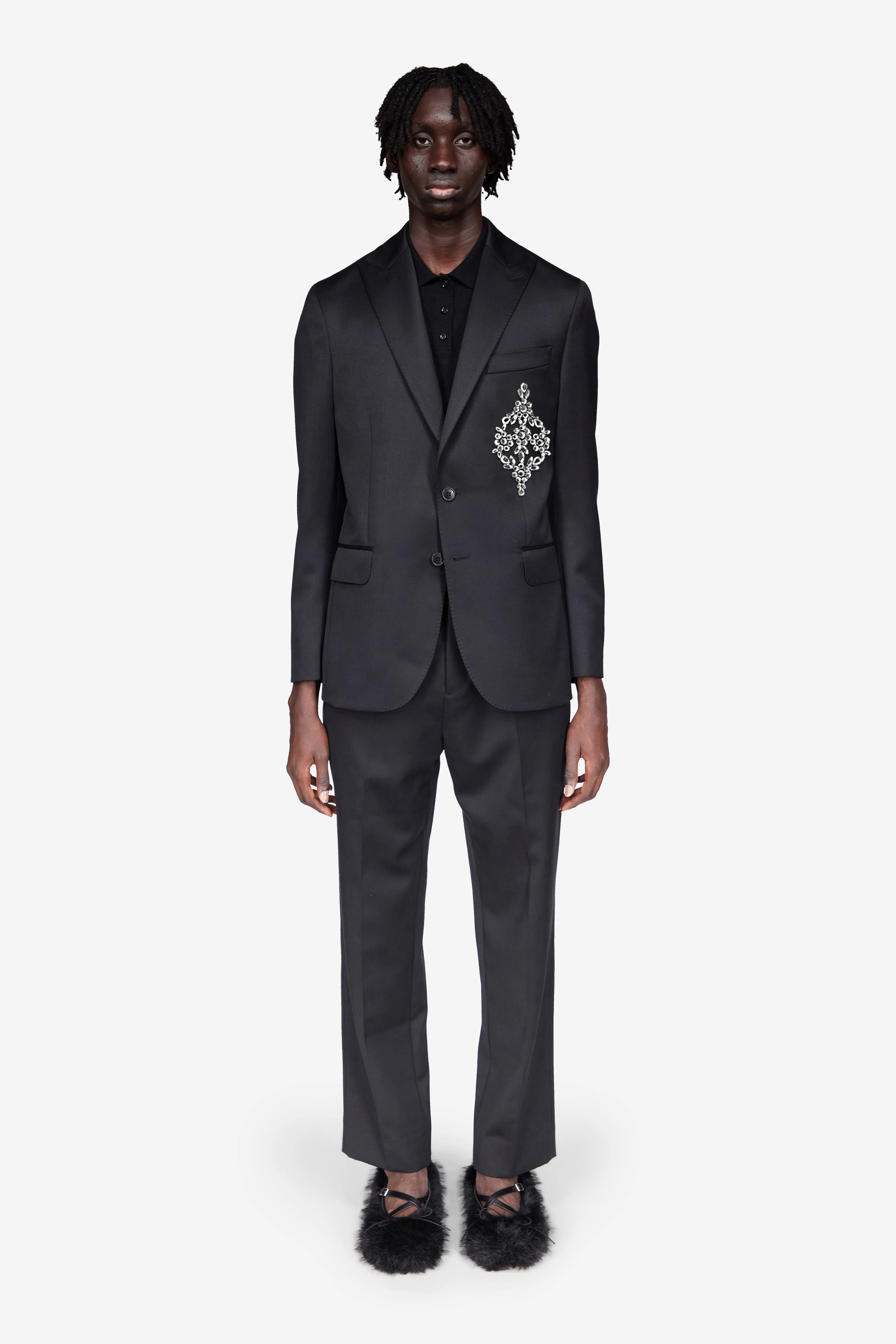 Embellished Plunge Jacket sold by Simone Rocha