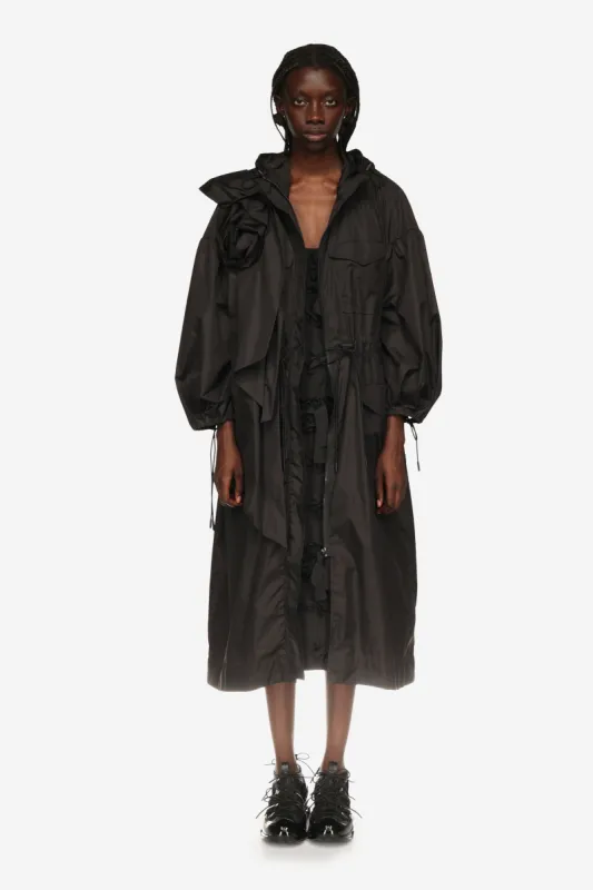 Pressed Rose Tech Parka sold by Simone Rocha