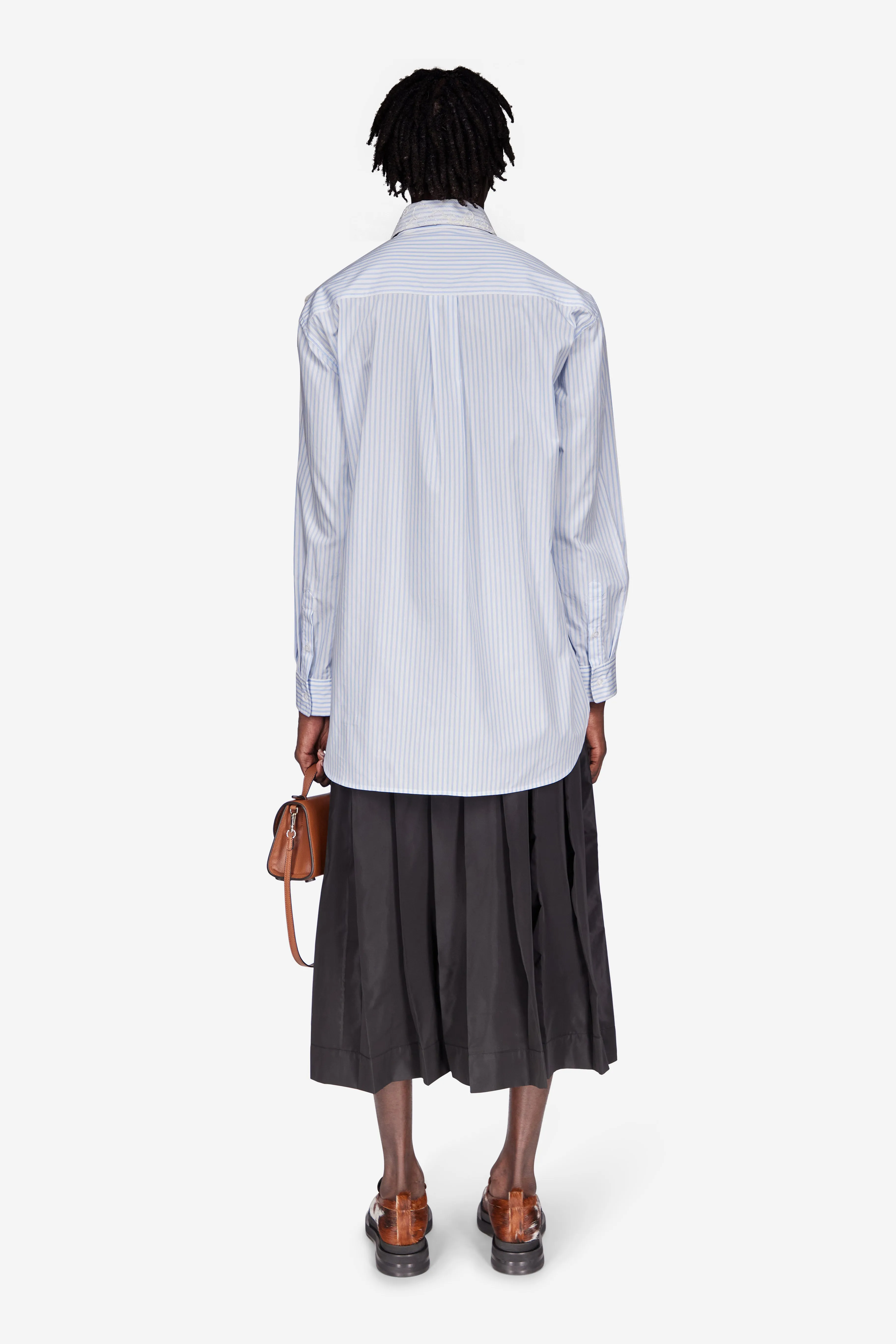Lace Paneled Easy Shirt sold by Simone Rocha product image thumbnail 3
