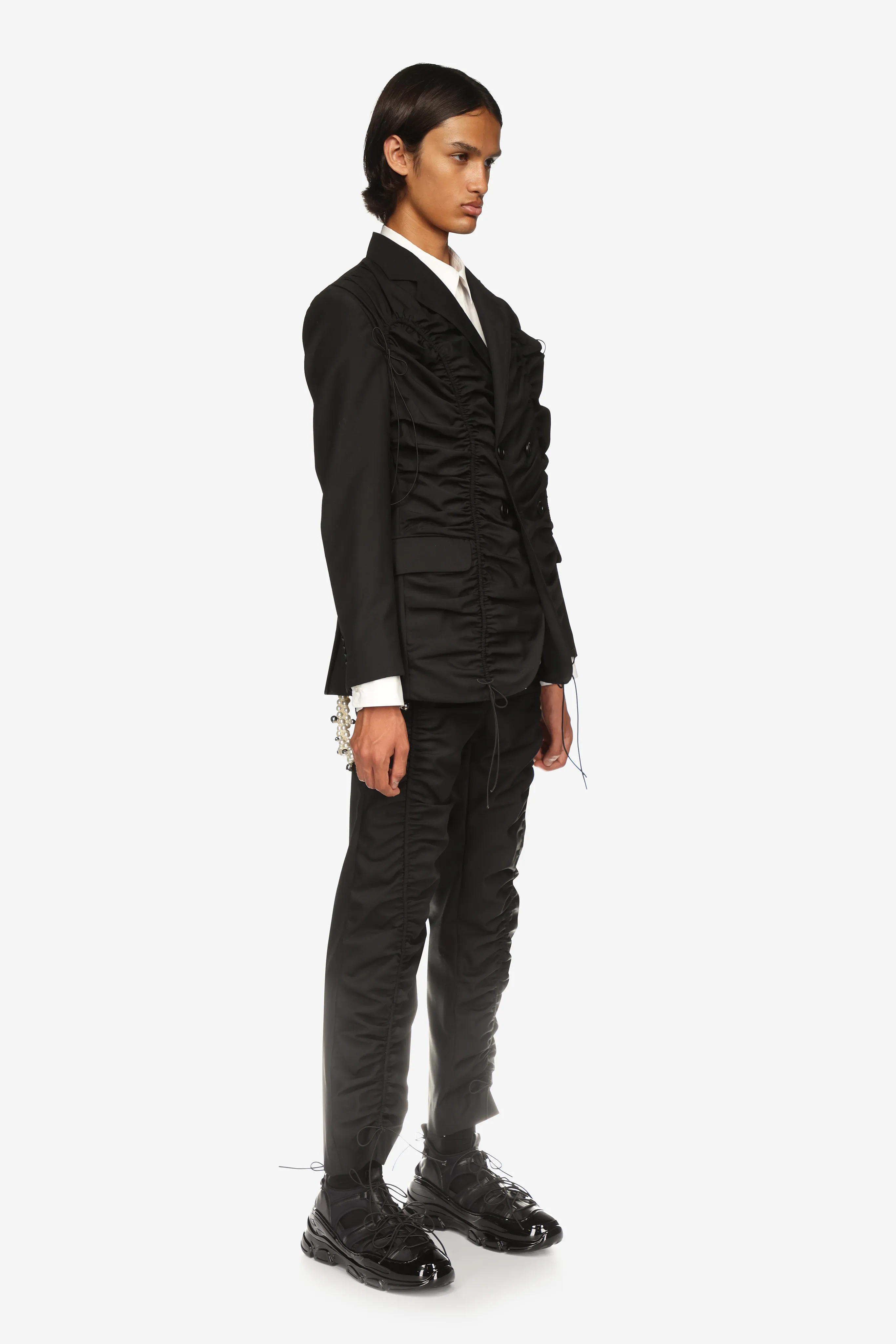 Ruched Double Breasted Jacket sold by Simone Rocha product image thumbnail 2