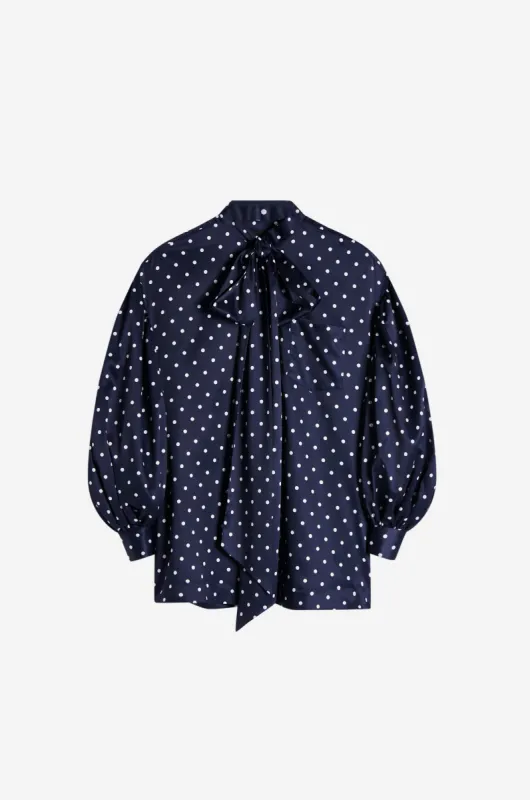 Front Bow Puff Sleeve Shirt sold by Simone Rocha
