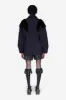 Boxy Faux Fur Panel Armour Jacket sold by Simone Rocha