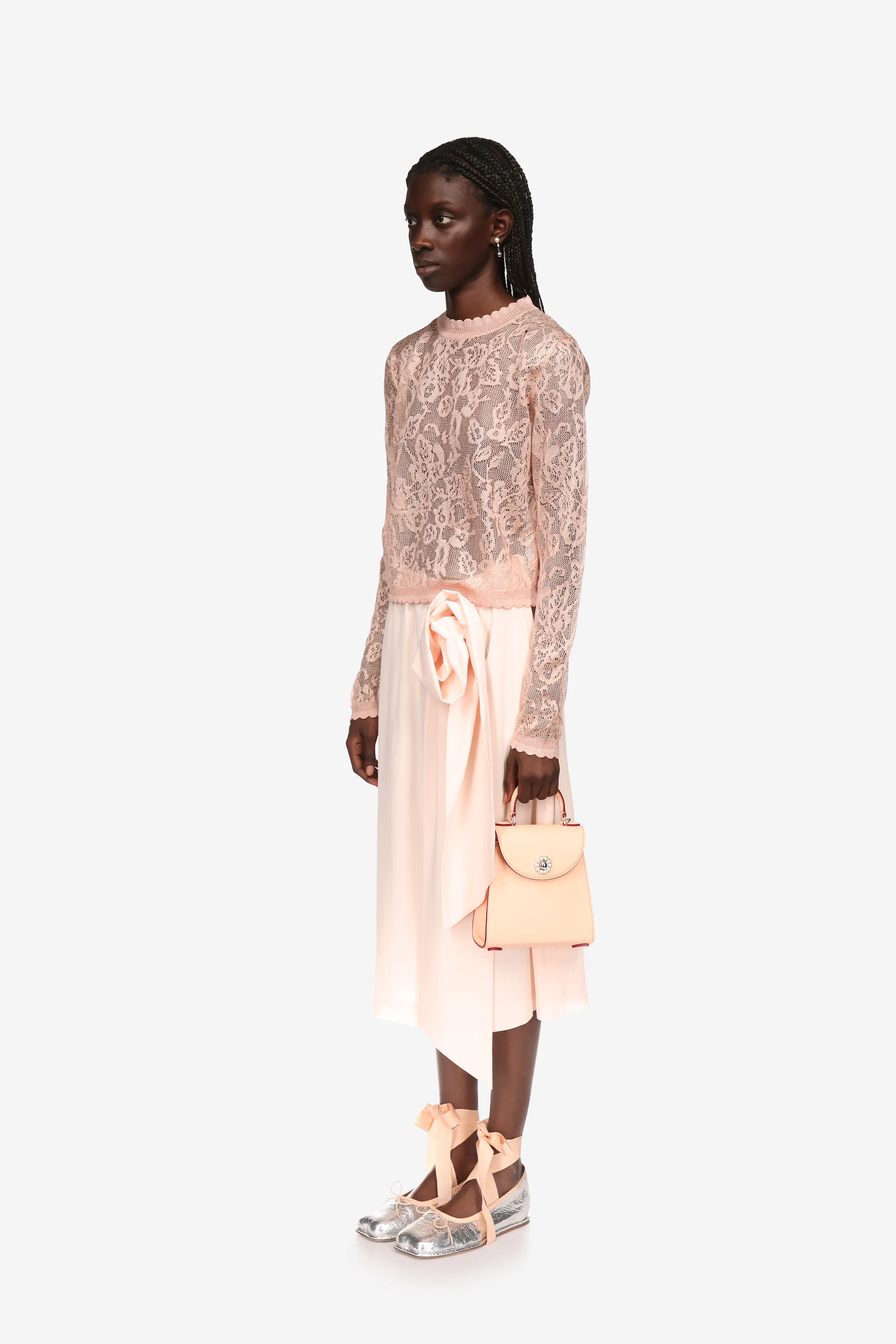 Floral Jacquard Knit Jumper sold by Simone Rocha product image thumbnail 2