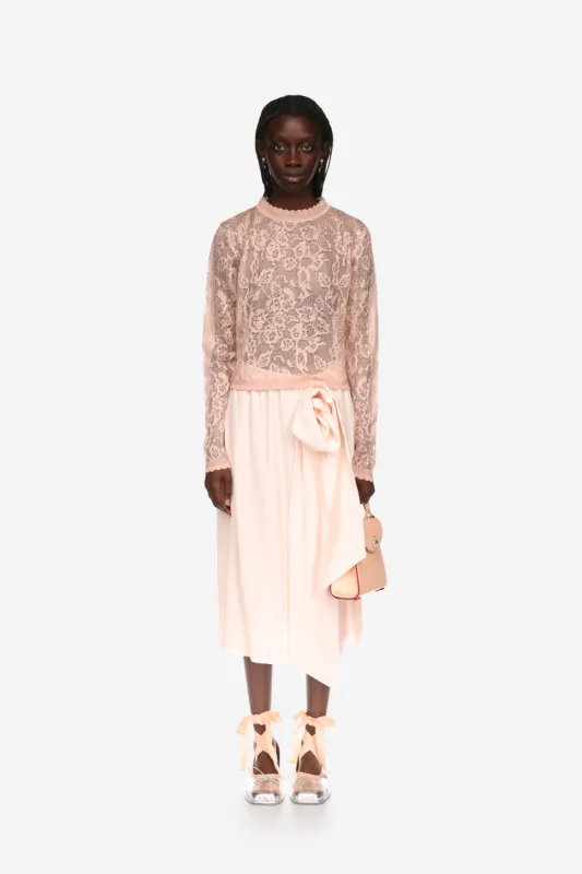 Floral Jacquard Knit Jumper made by Simone Rocha