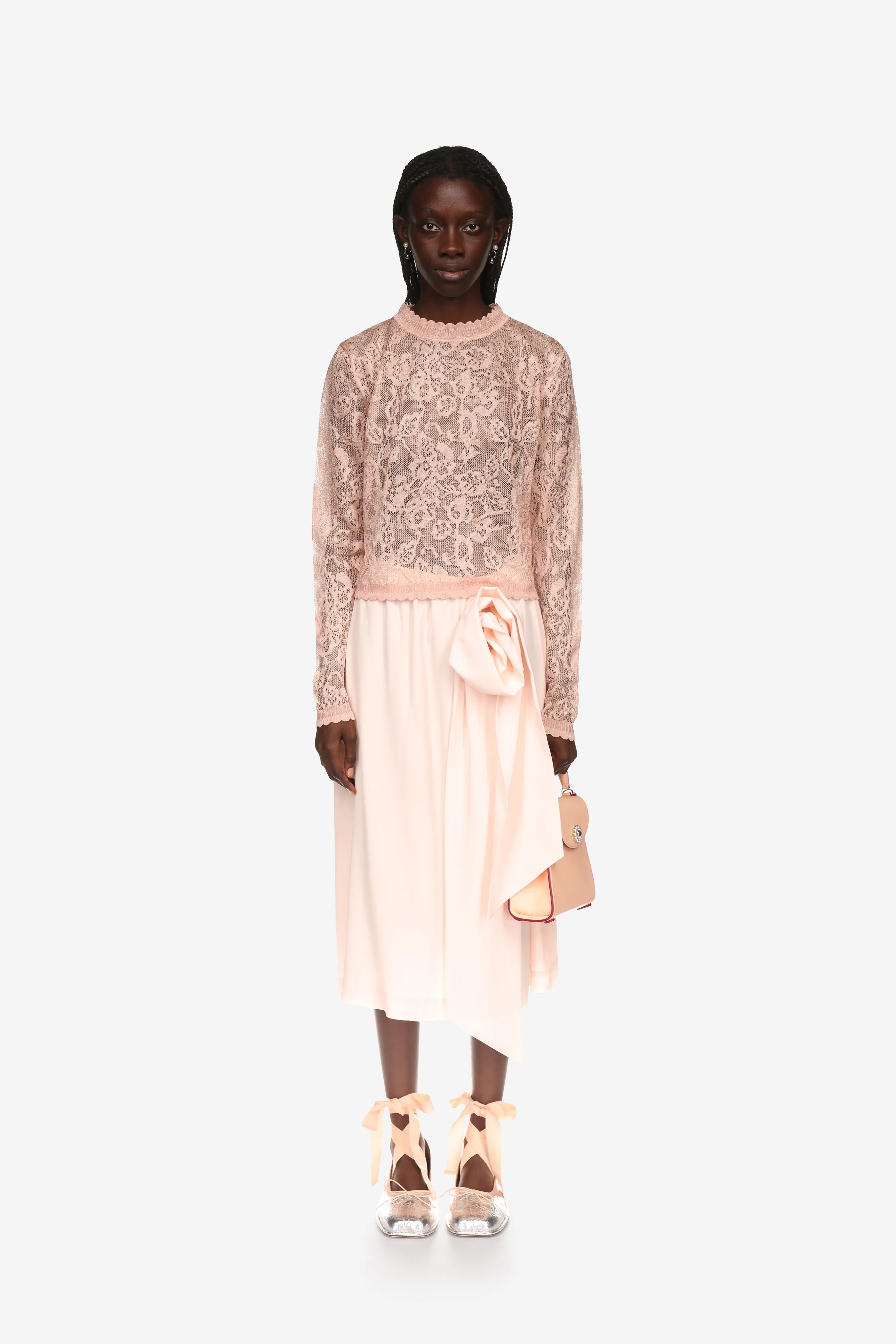 Floral Jacquard Knit Jumper sold by Simone Rocha