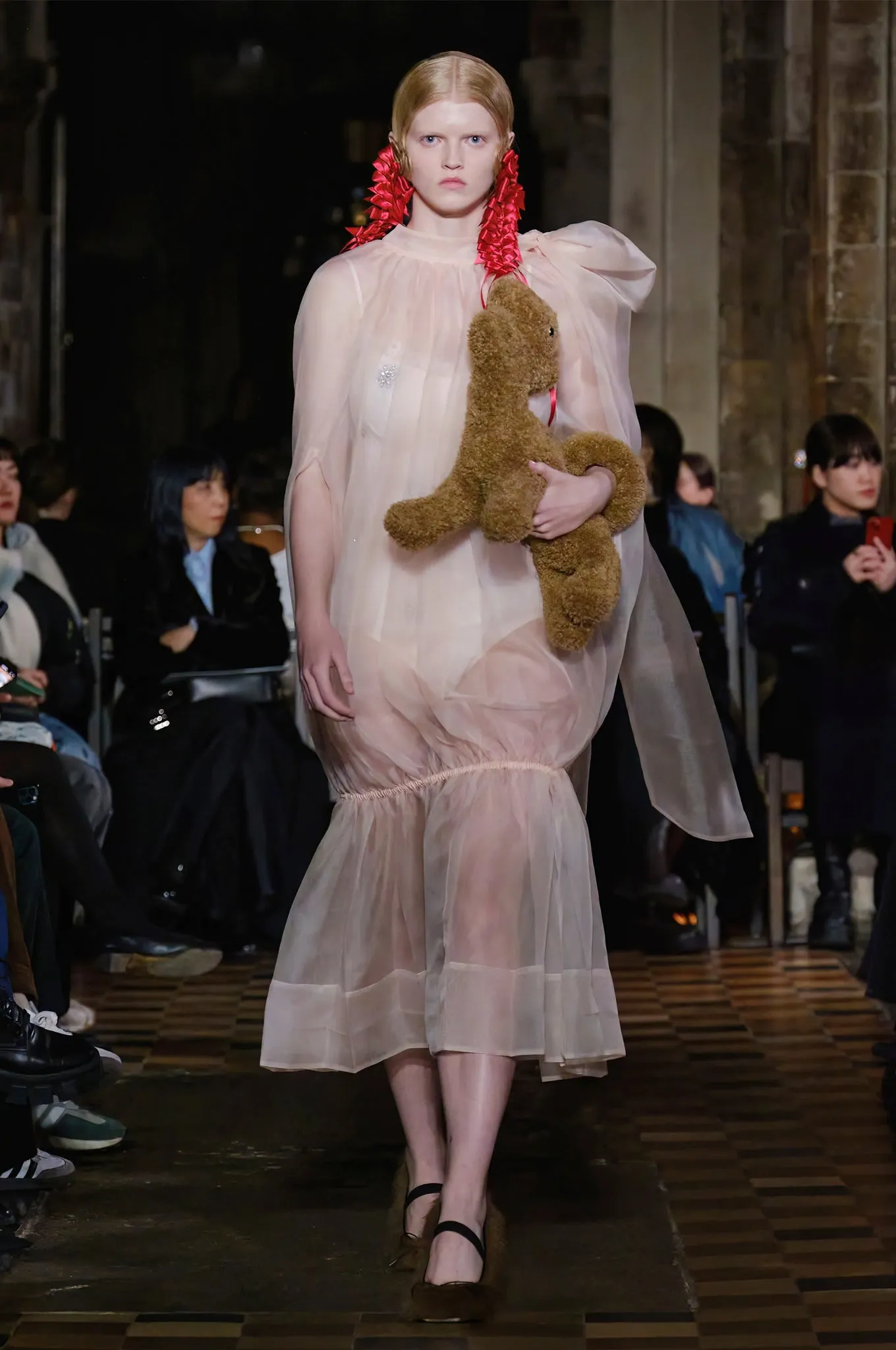 Sheer Cascade Egg Dress sold by Simone Rocha product image thumbnail 4
