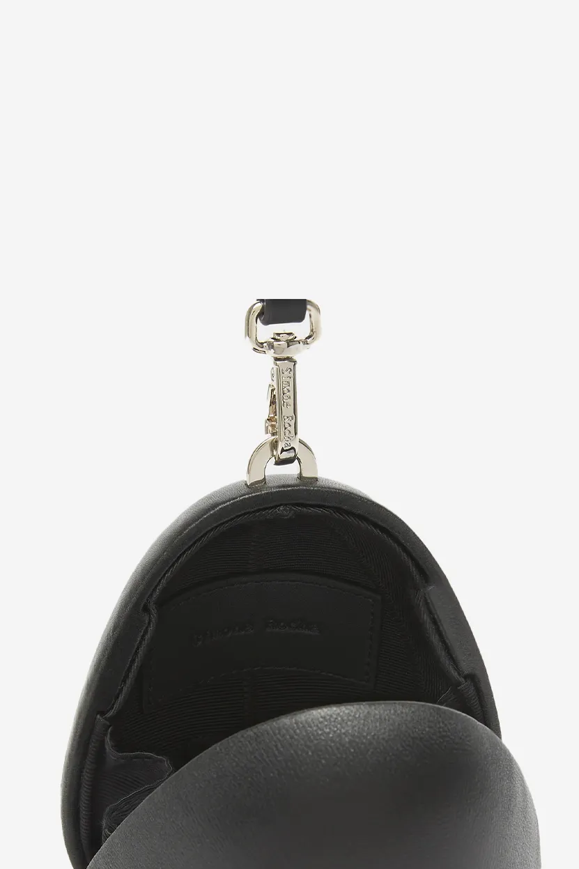 Micro Handheld Egg Bag With Pearl Crossbody Strap sold by Simone Rocha product image thumbnail 3