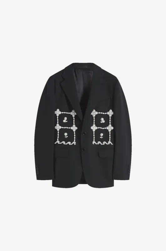 Cake Embellished Classic Jacket sold by Simone Rocha