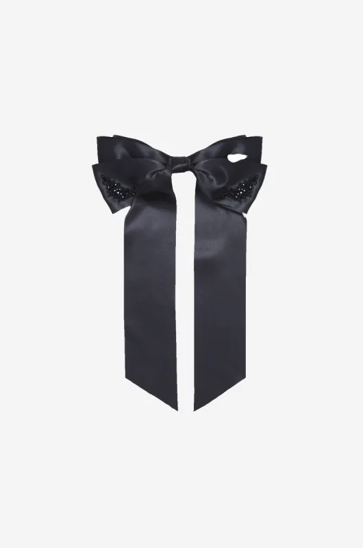 Embellished Satin Bow sold by Simone Rocha